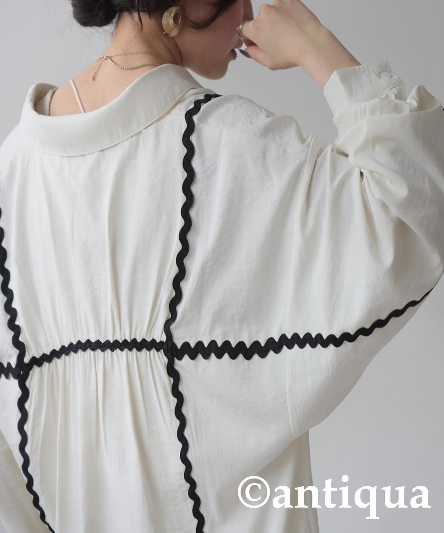 Ladies Color Matching Shirt