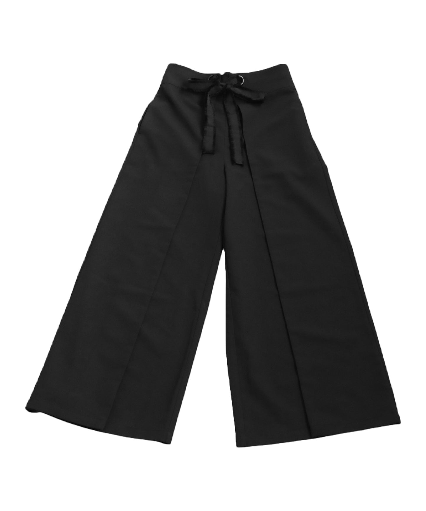 Ladies Layered Wide Pants