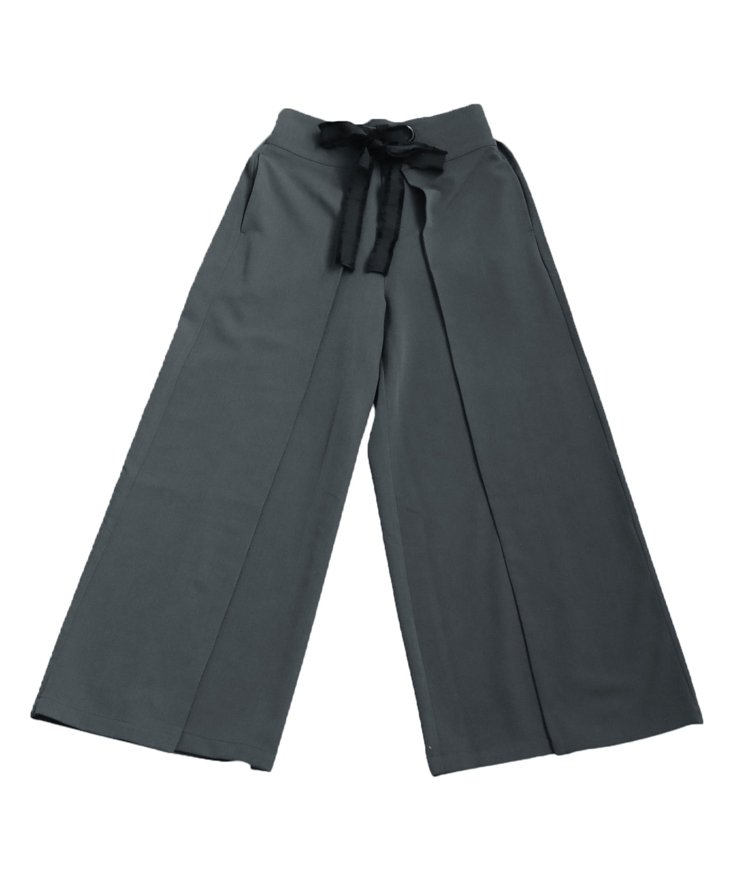 Ladies Layered Wide Pants