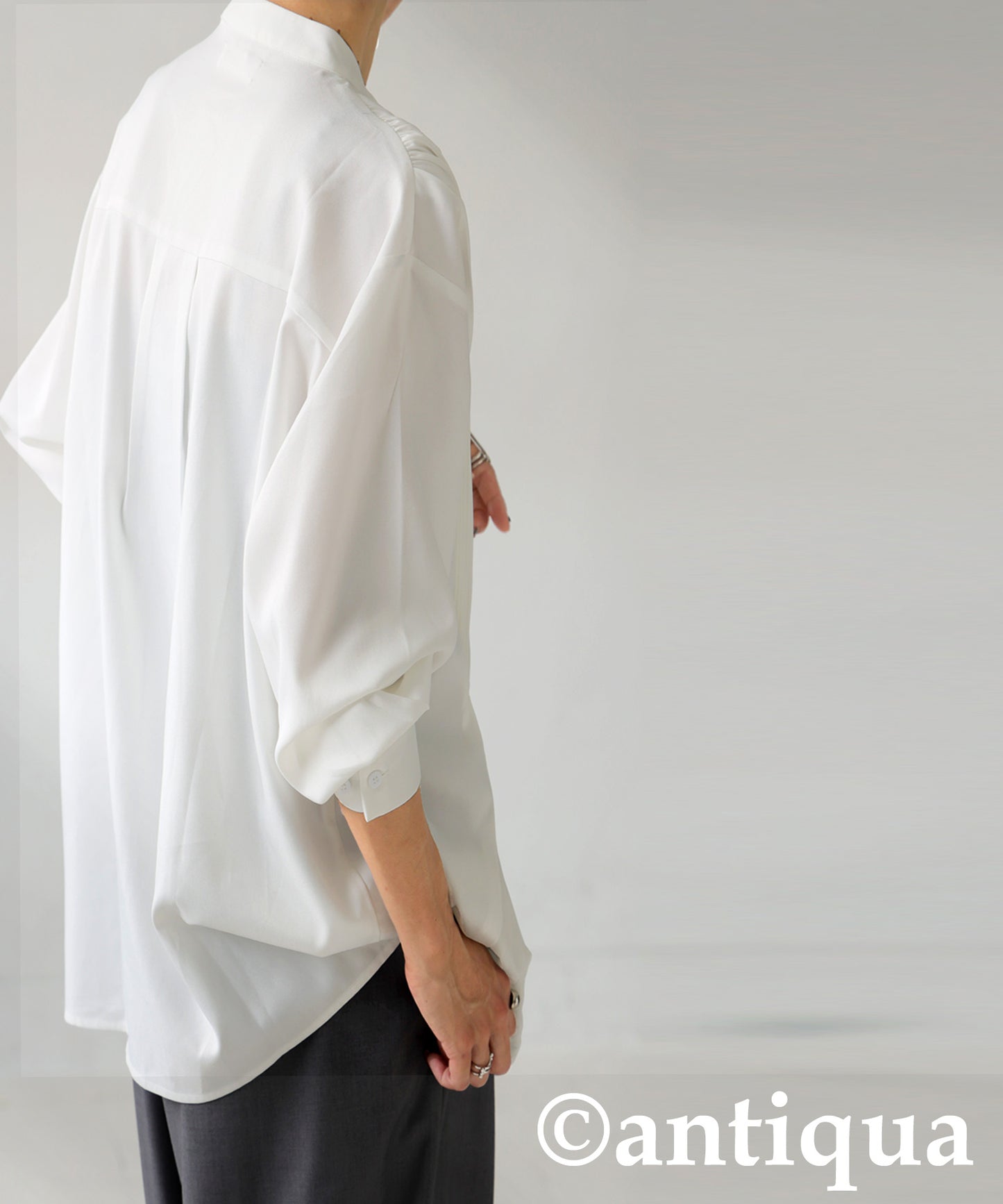 Pleated Tuck Shirt Ladies