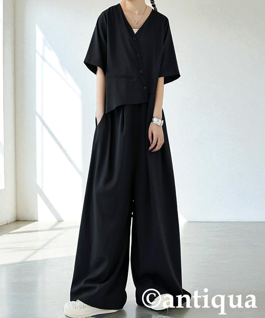 Ladies Asymmetrical Jumpsuit