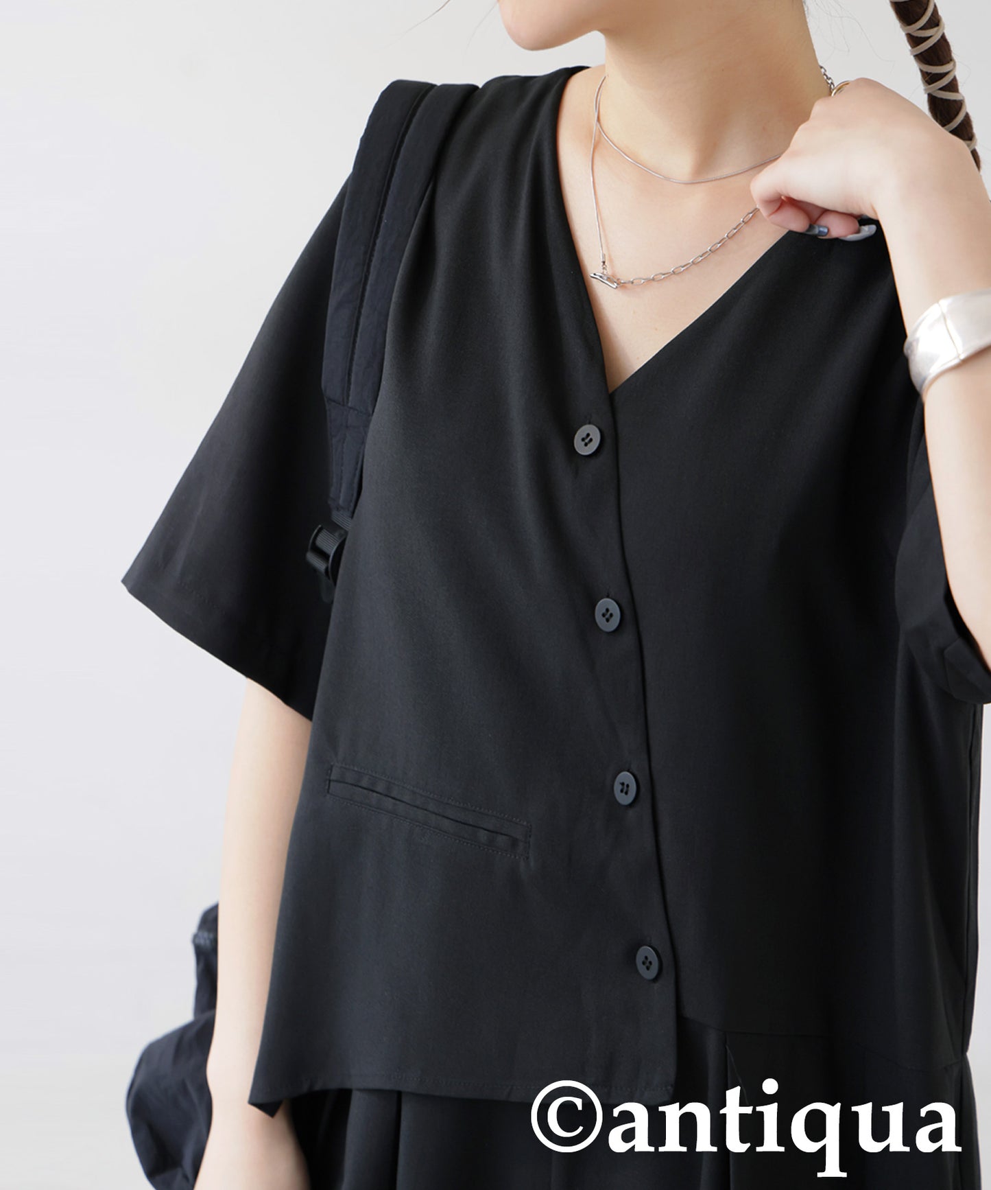 Ladies Asymmetrical Jumpsuit