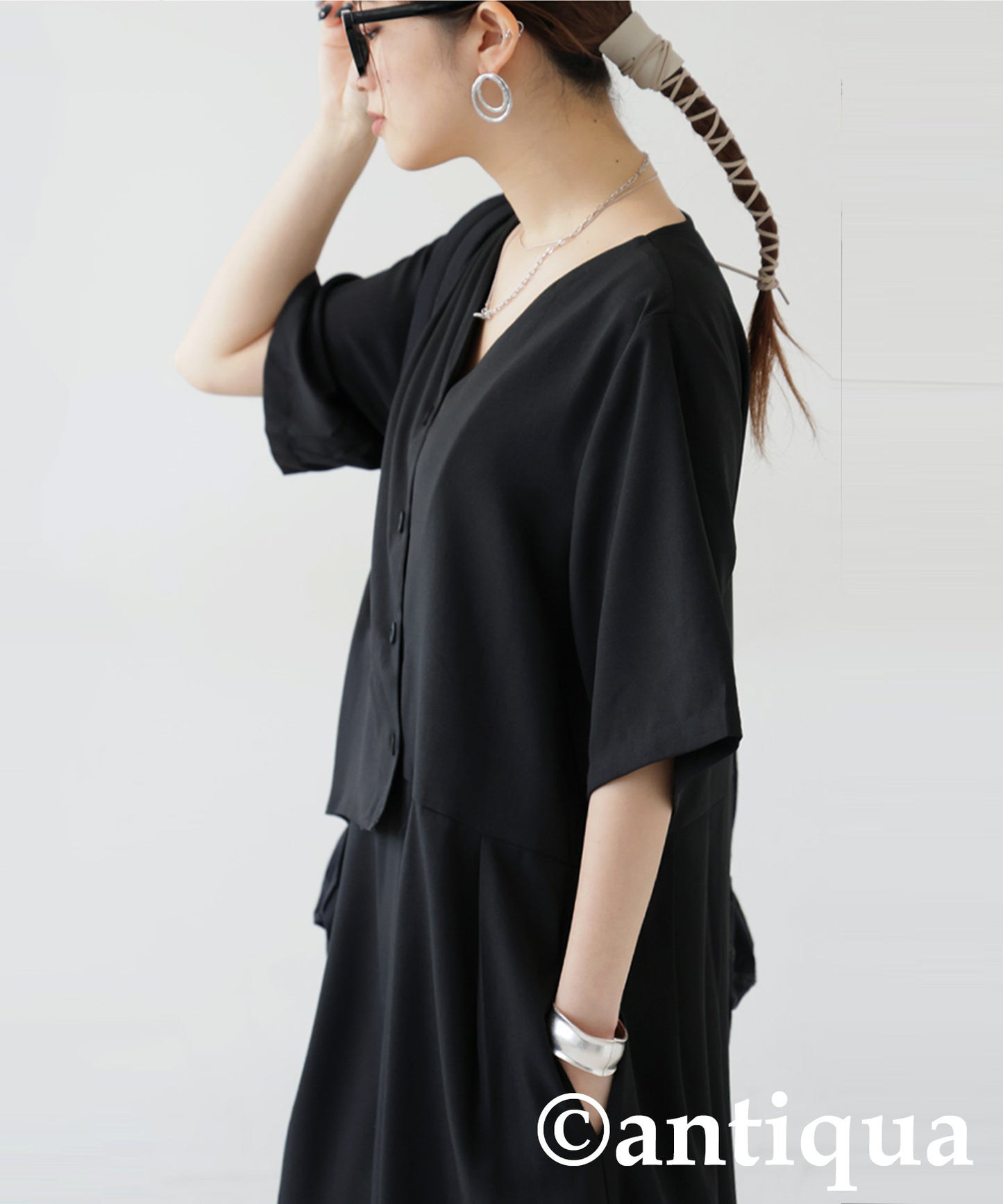 Ladies Asymmetrical Jumpsuit