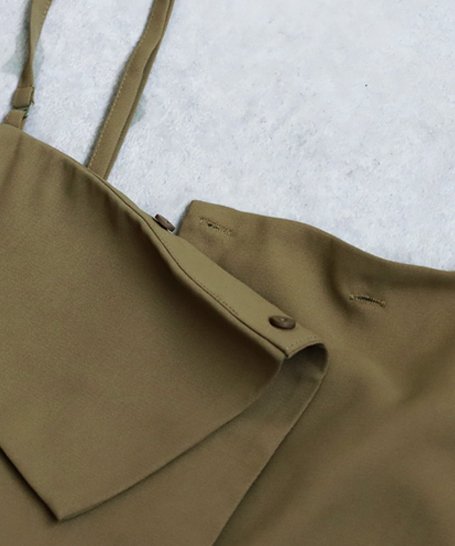 Ladies Draped Layered Overalls