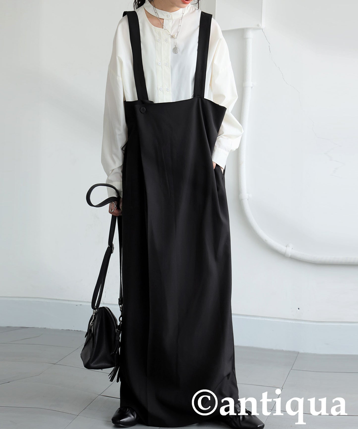 Ladies Drawstring Overalls