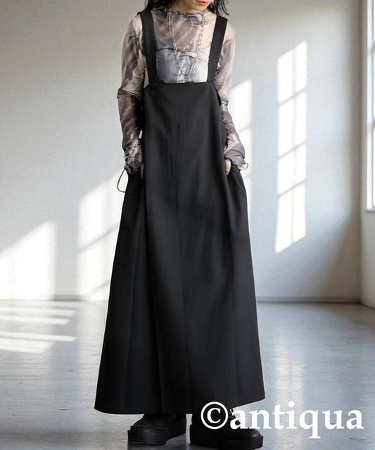 Ladies Drawstring Overalls