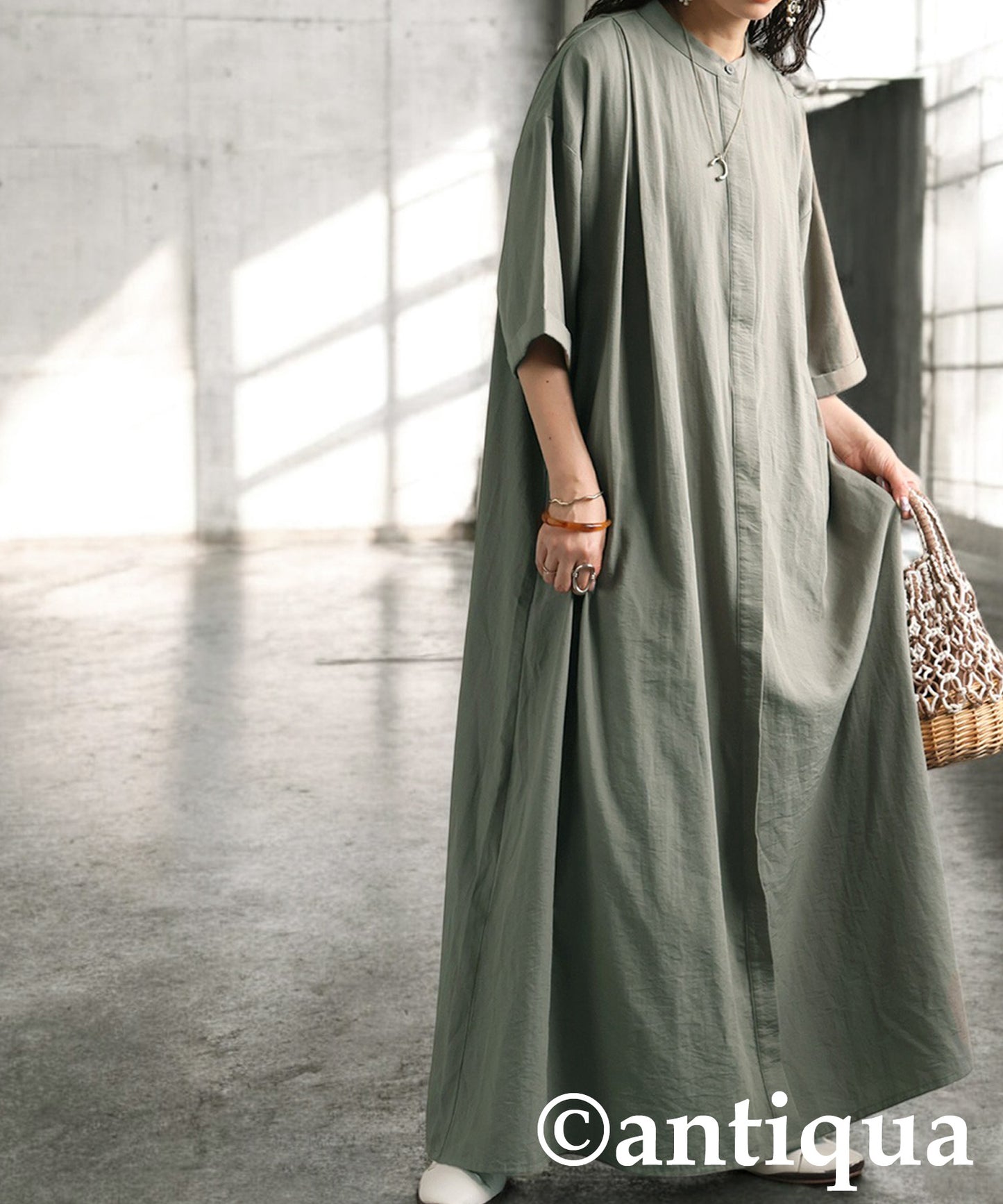 Ladies Tuck Design Dress