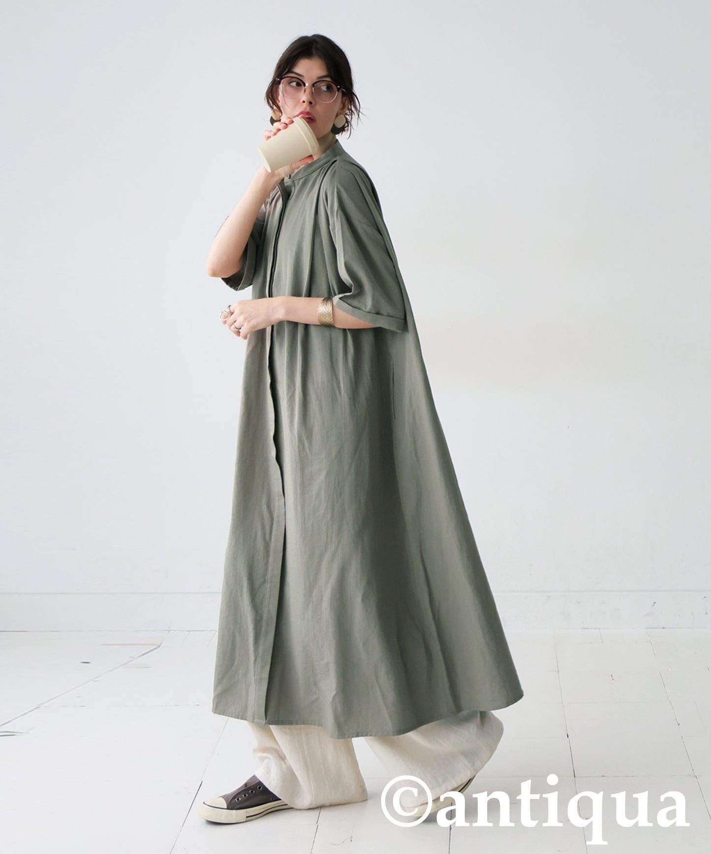 Ladies Tuck Design Dress