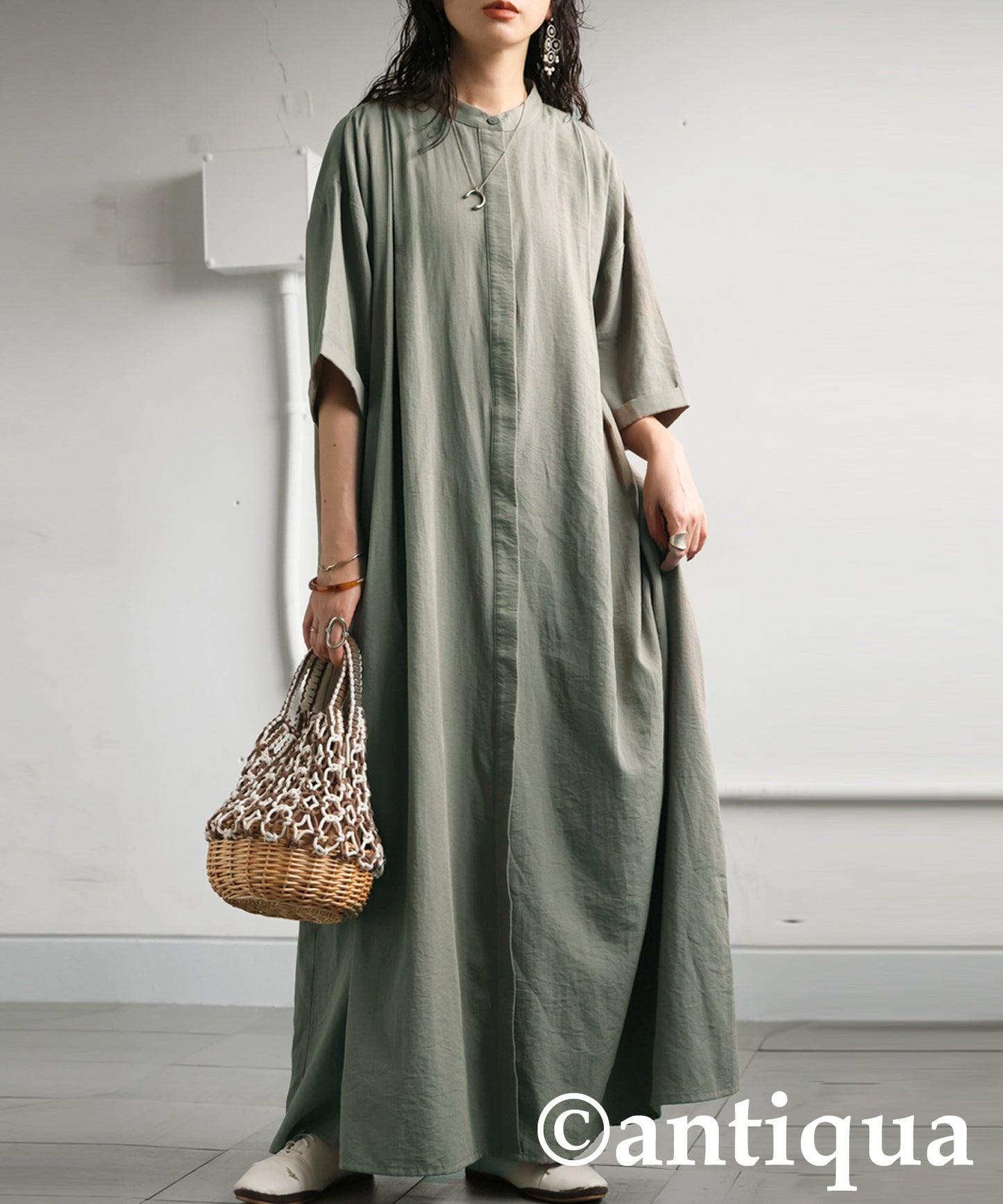 Ladies Tuck Design Dress