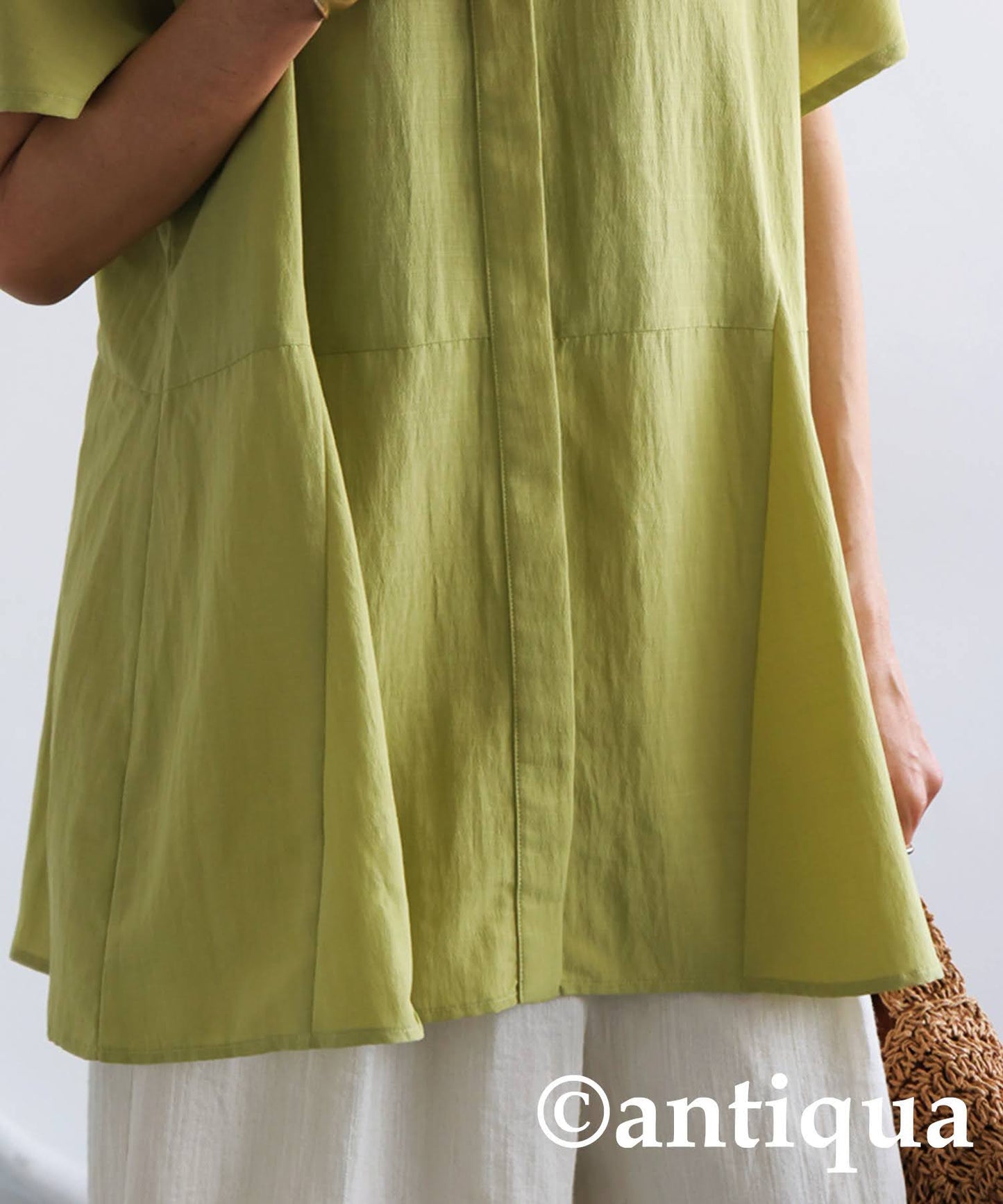 Ladies Peplum Silhouette Shirt