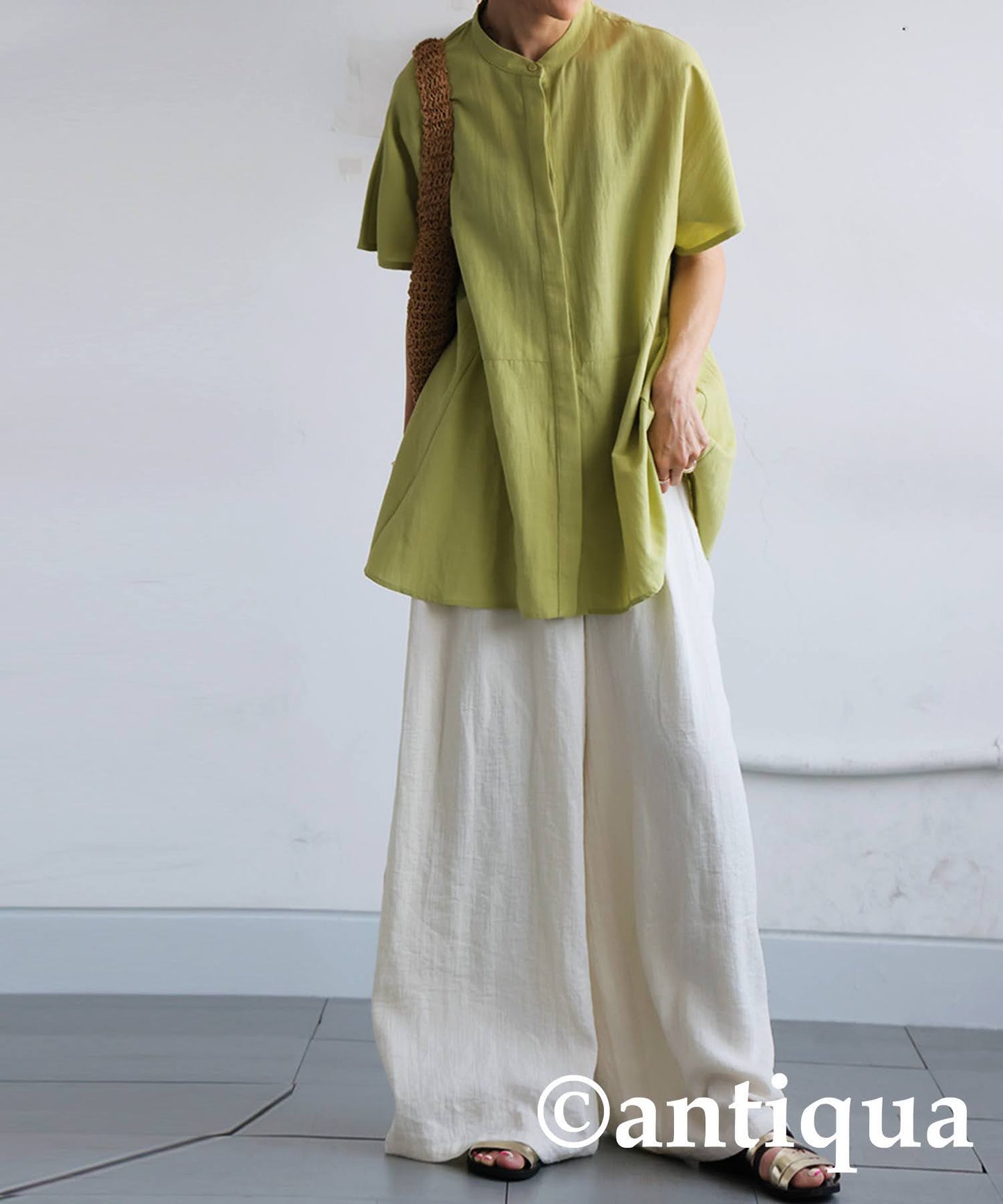 Ladies Peplum Silhouette Shirt