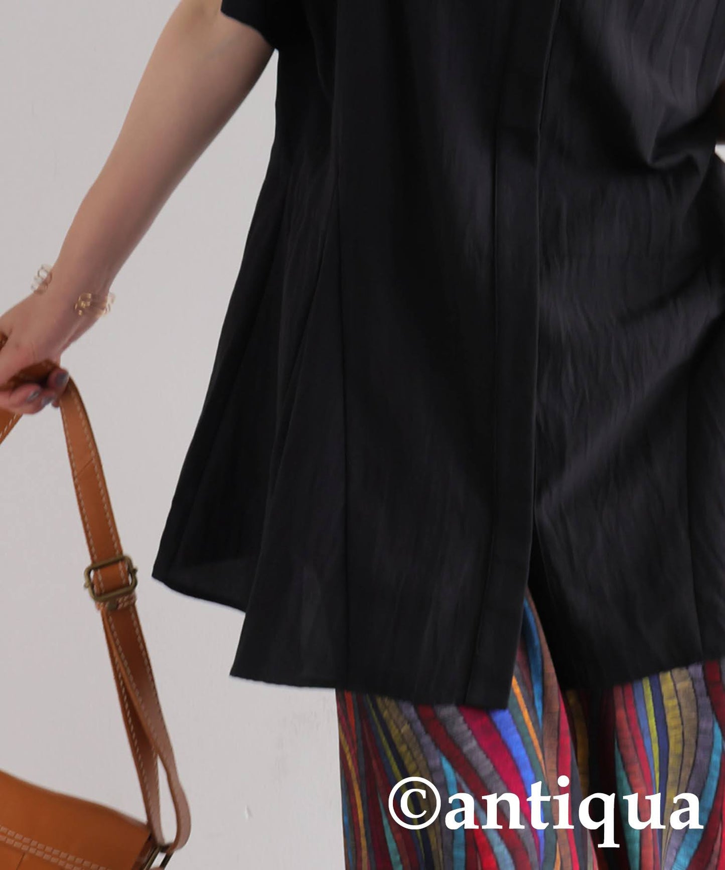 Ladies Peplum Silhouette Shirt