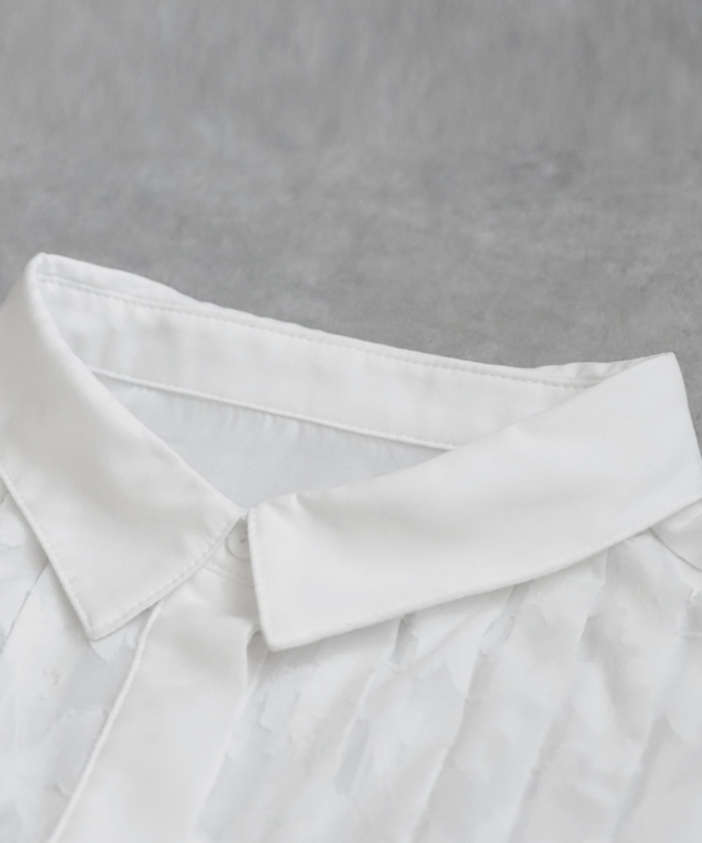 Ladies Lace Pleated Shirt