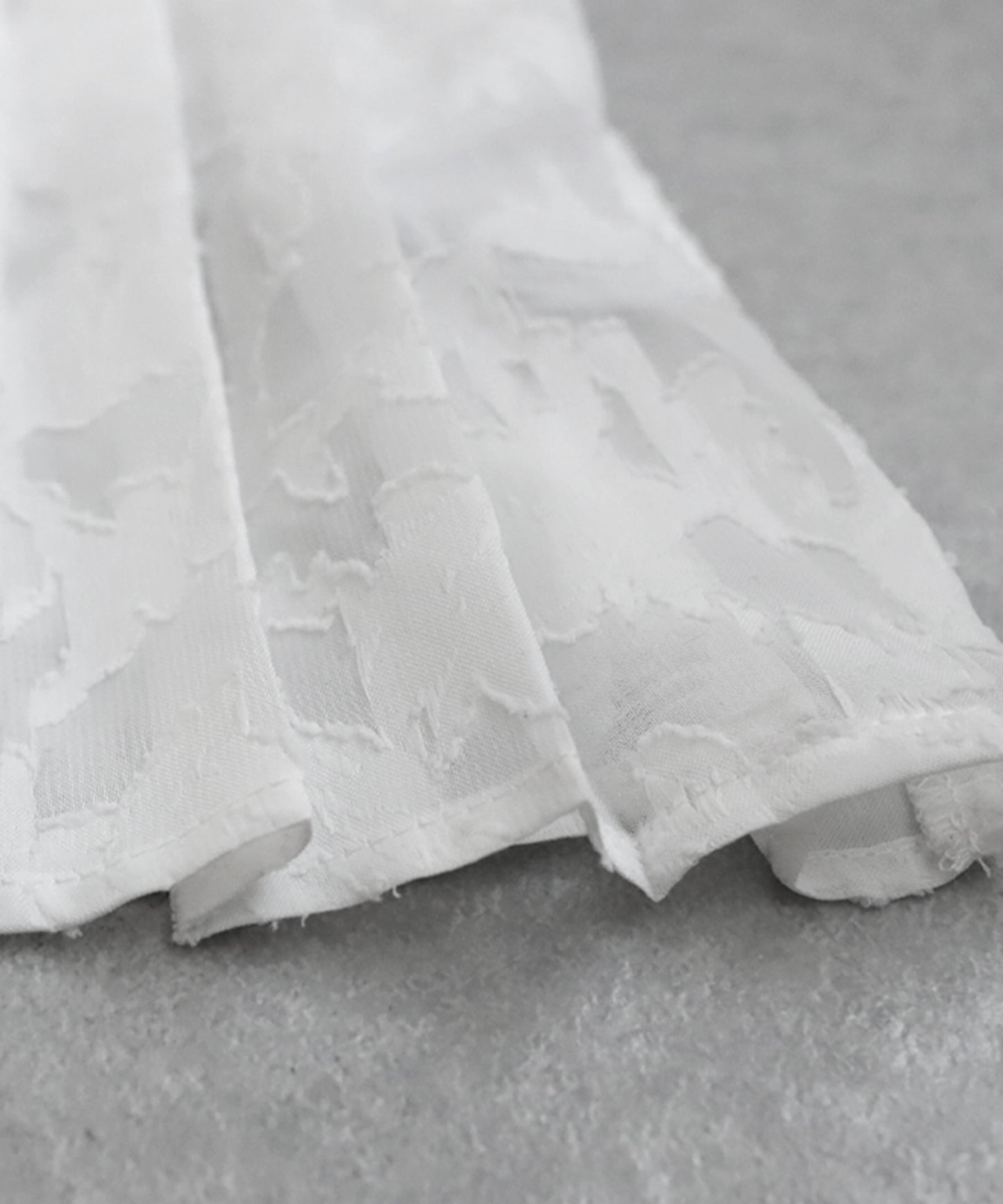 Ladies Lace Pleated Shirt