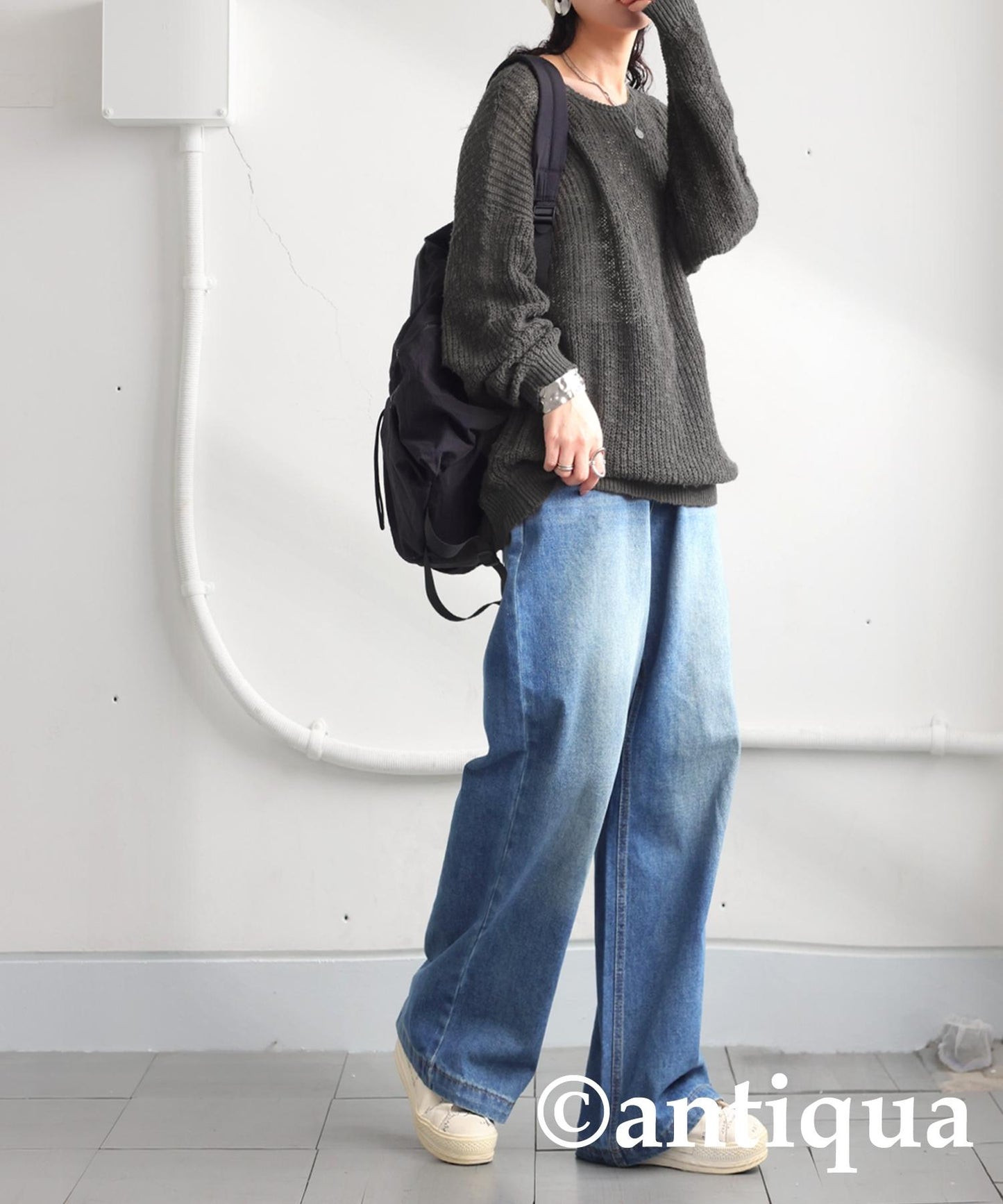 Ladies Slub Knit Tops