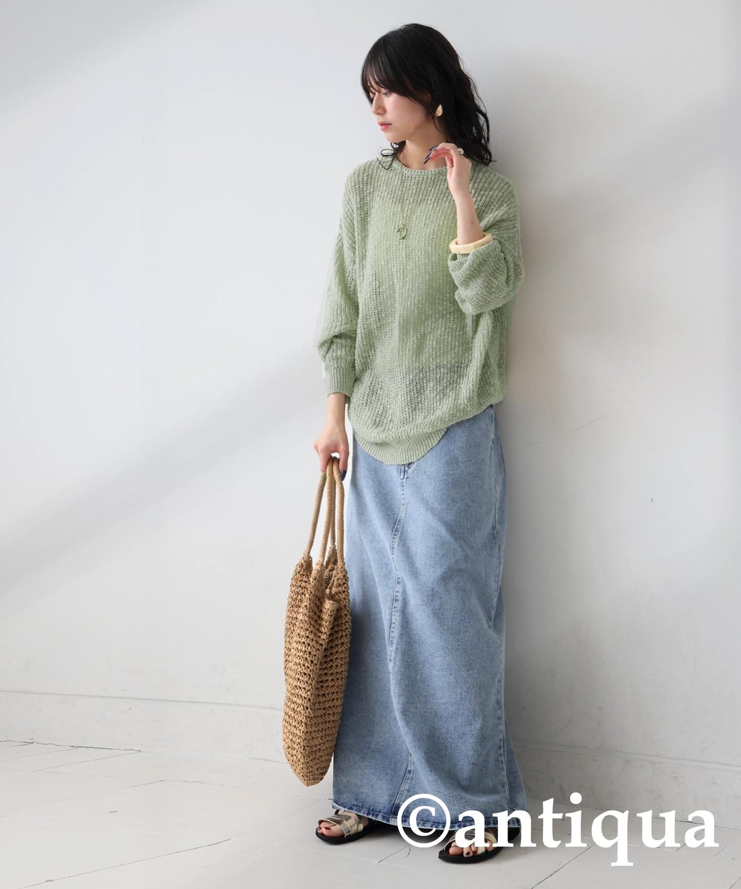 Ladies Slub Knit Tops