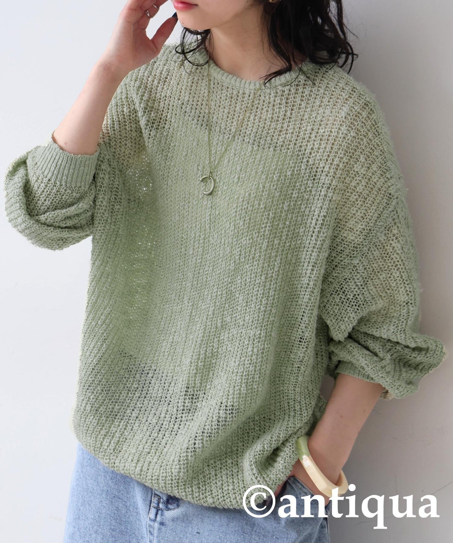Ladies Slub Knit Tops