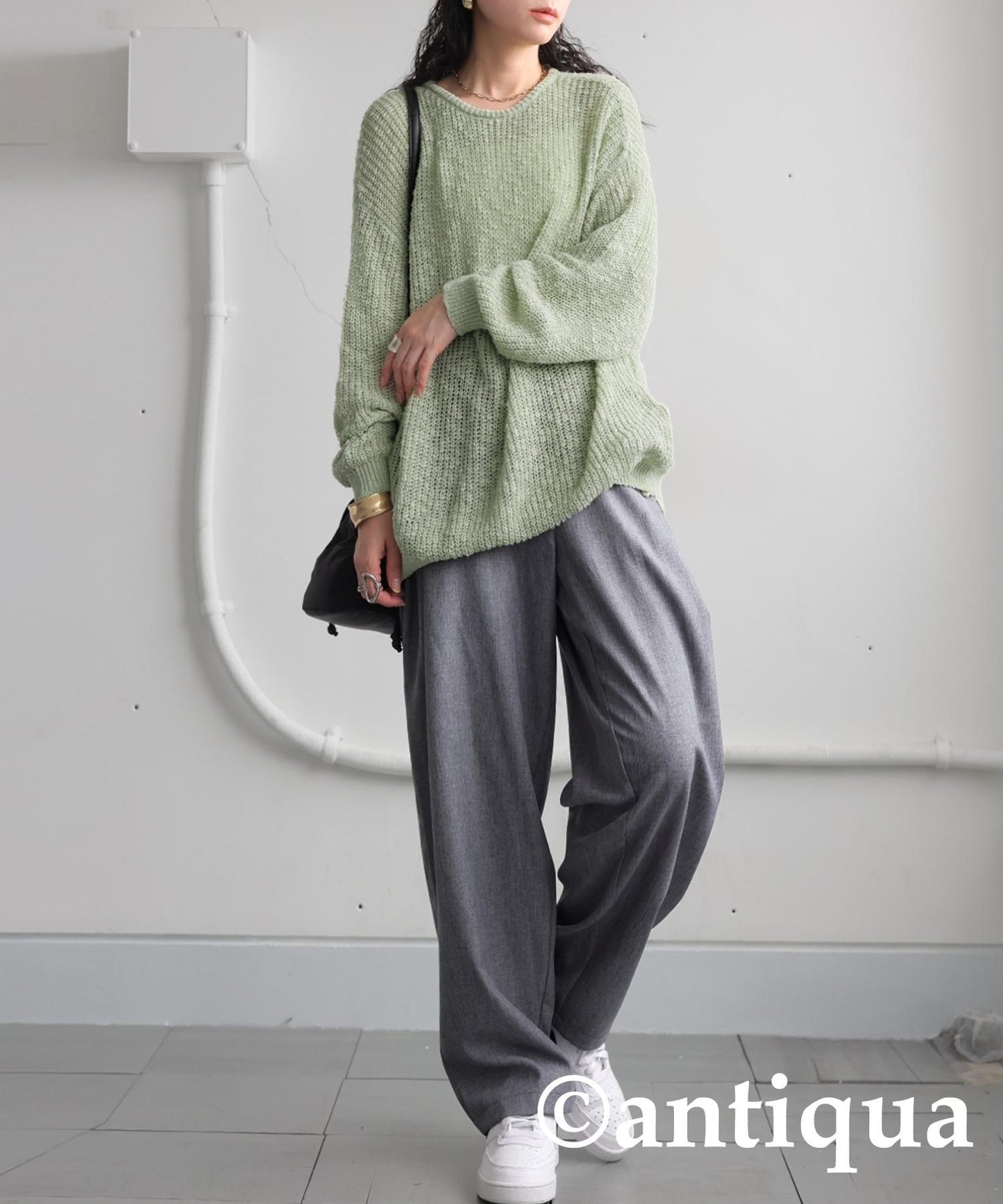 Ladies Slub Knit Tops