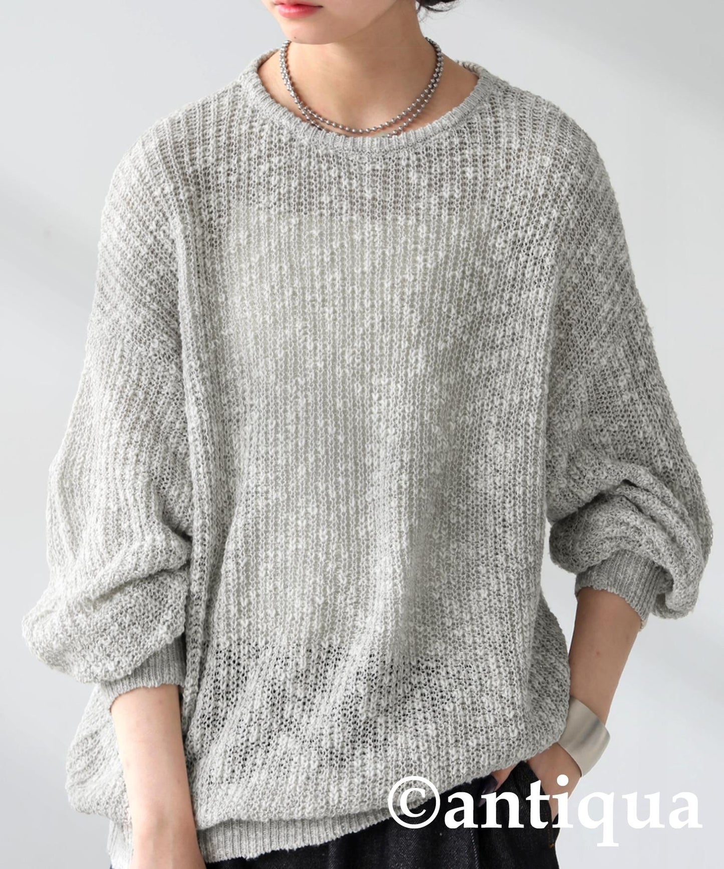 Ladies Slub Knit Tops