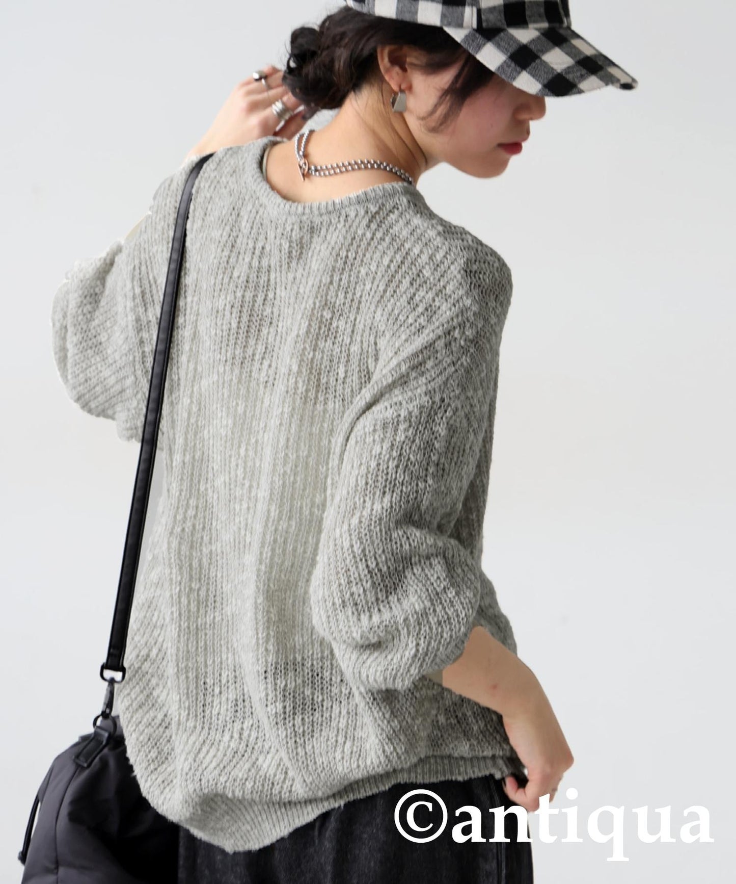 Ladies Slub Knit Tops