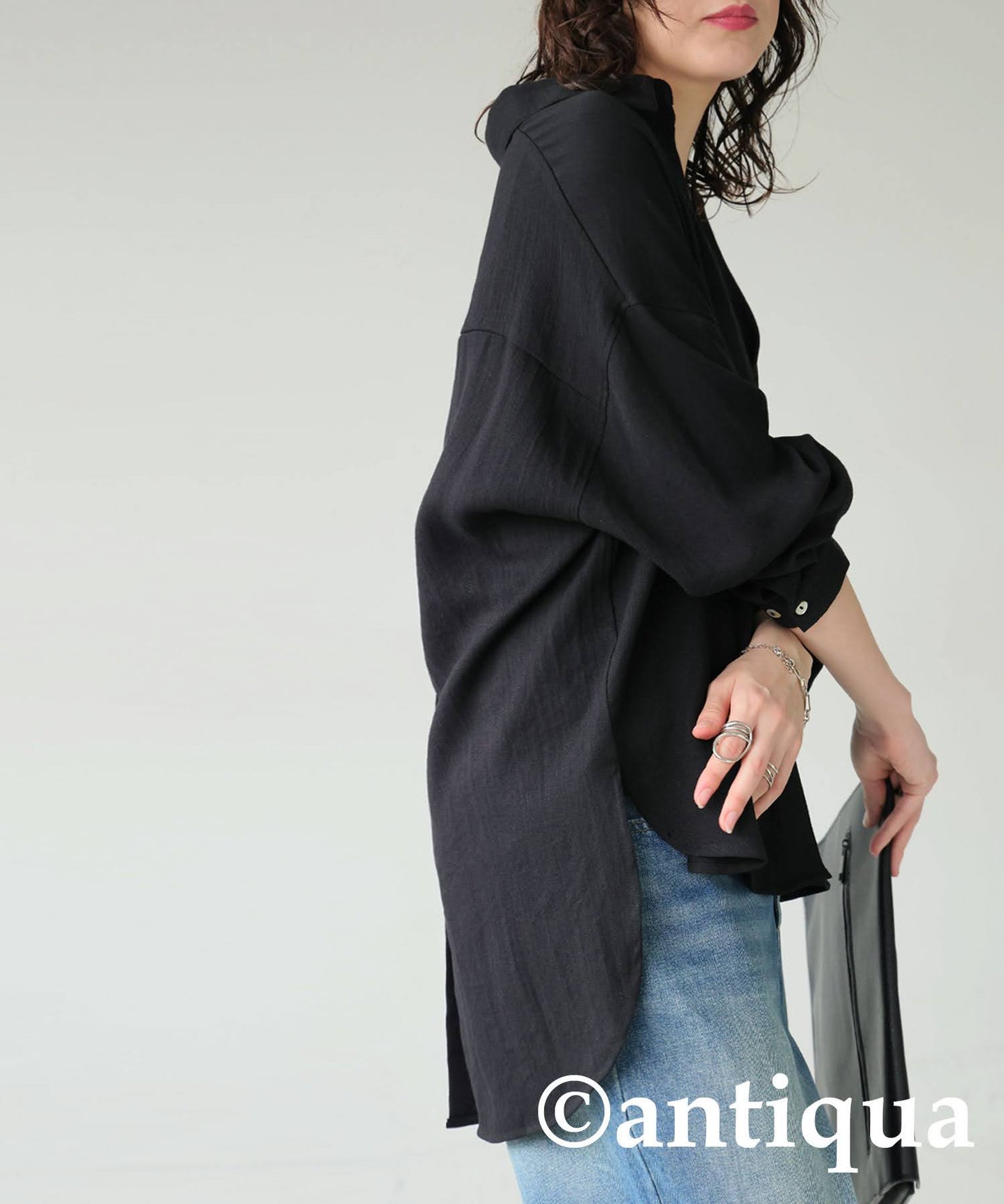 Ladies Linen-Like Shirt