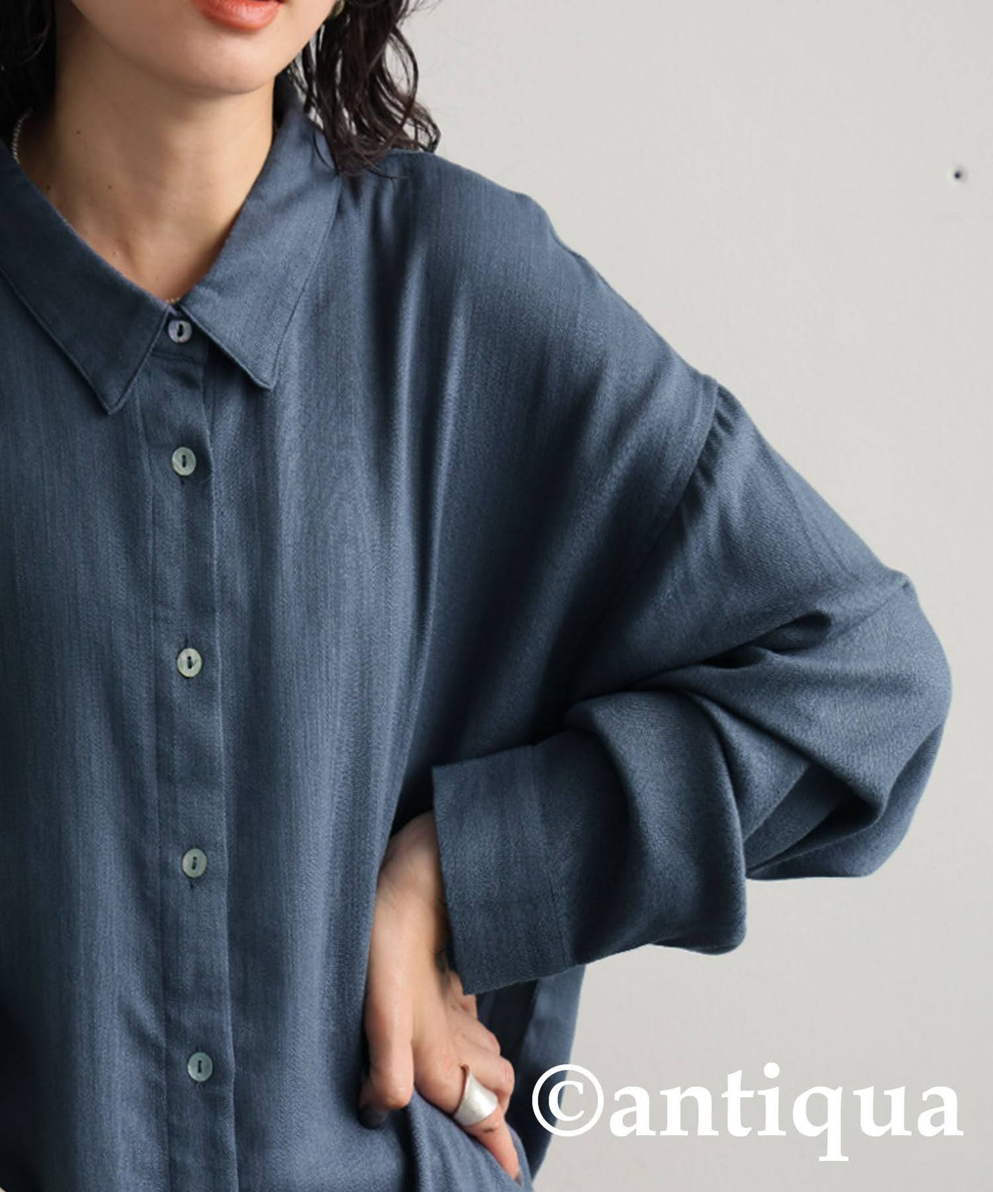 Ladies Linen-Like Shirt
