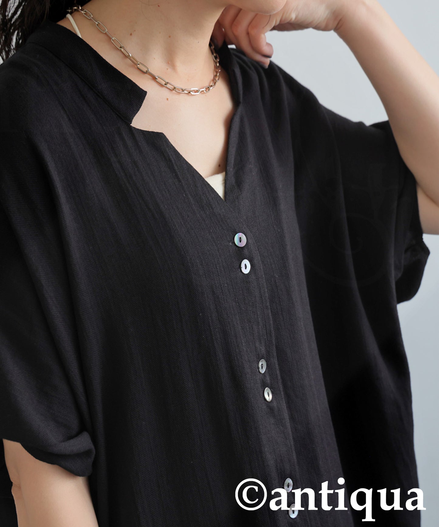 Ladies Linen Touch Dress