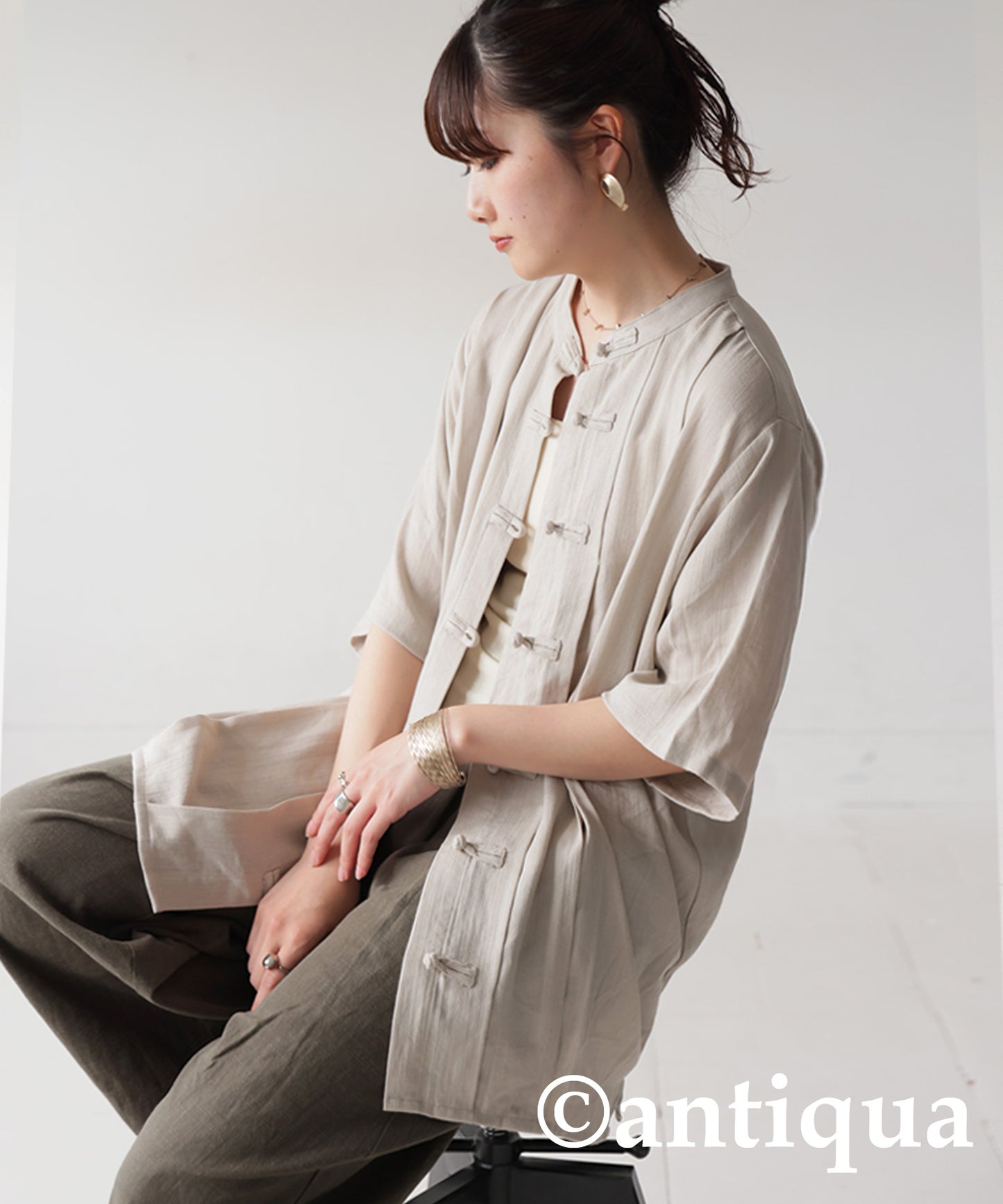 Ladies Chinese Shirt