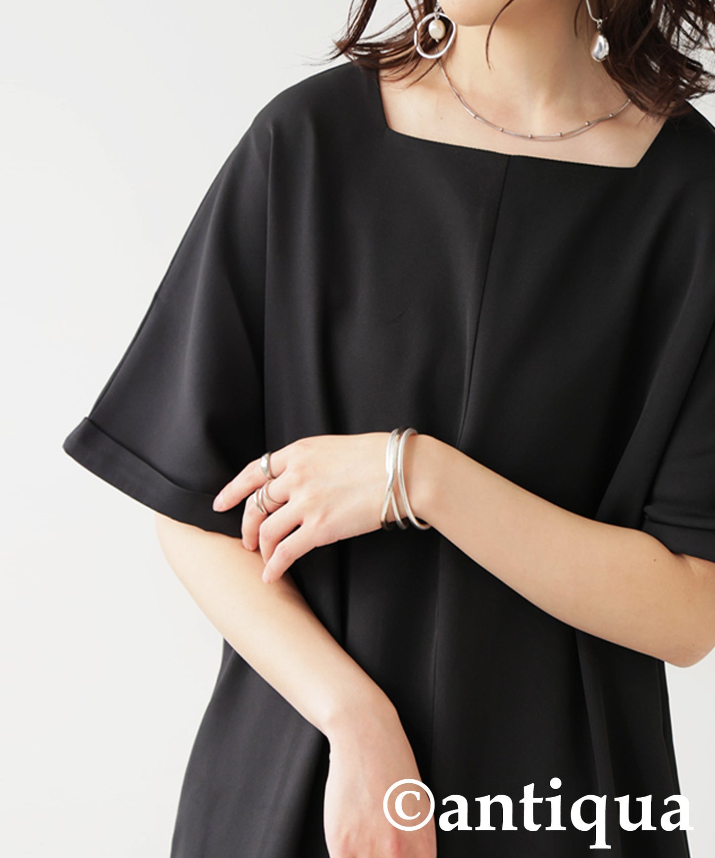 Ladies Boat Neck Jumpsuit