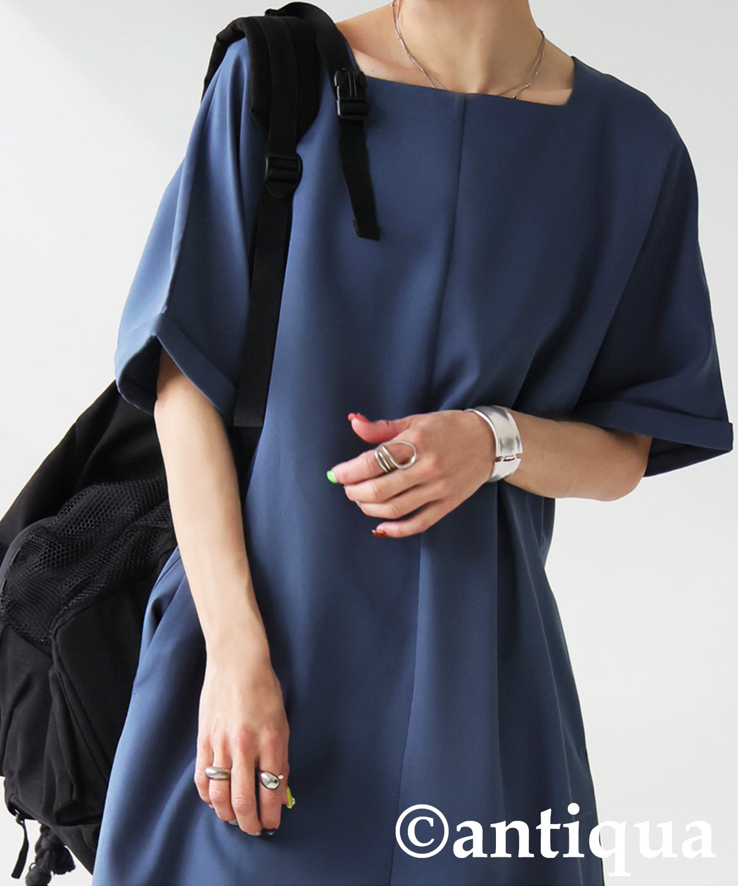 Ladies Boat Neck Jumpsuit