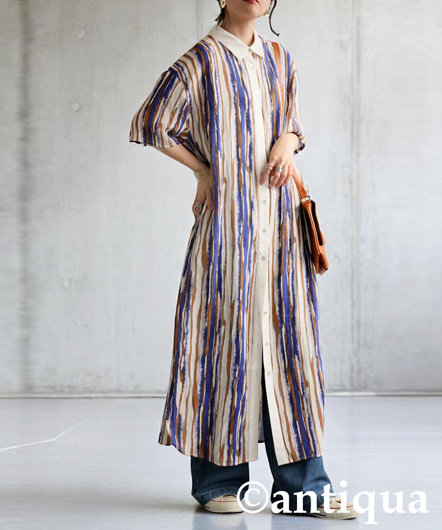 Ladies Nuanced Pattern Dress