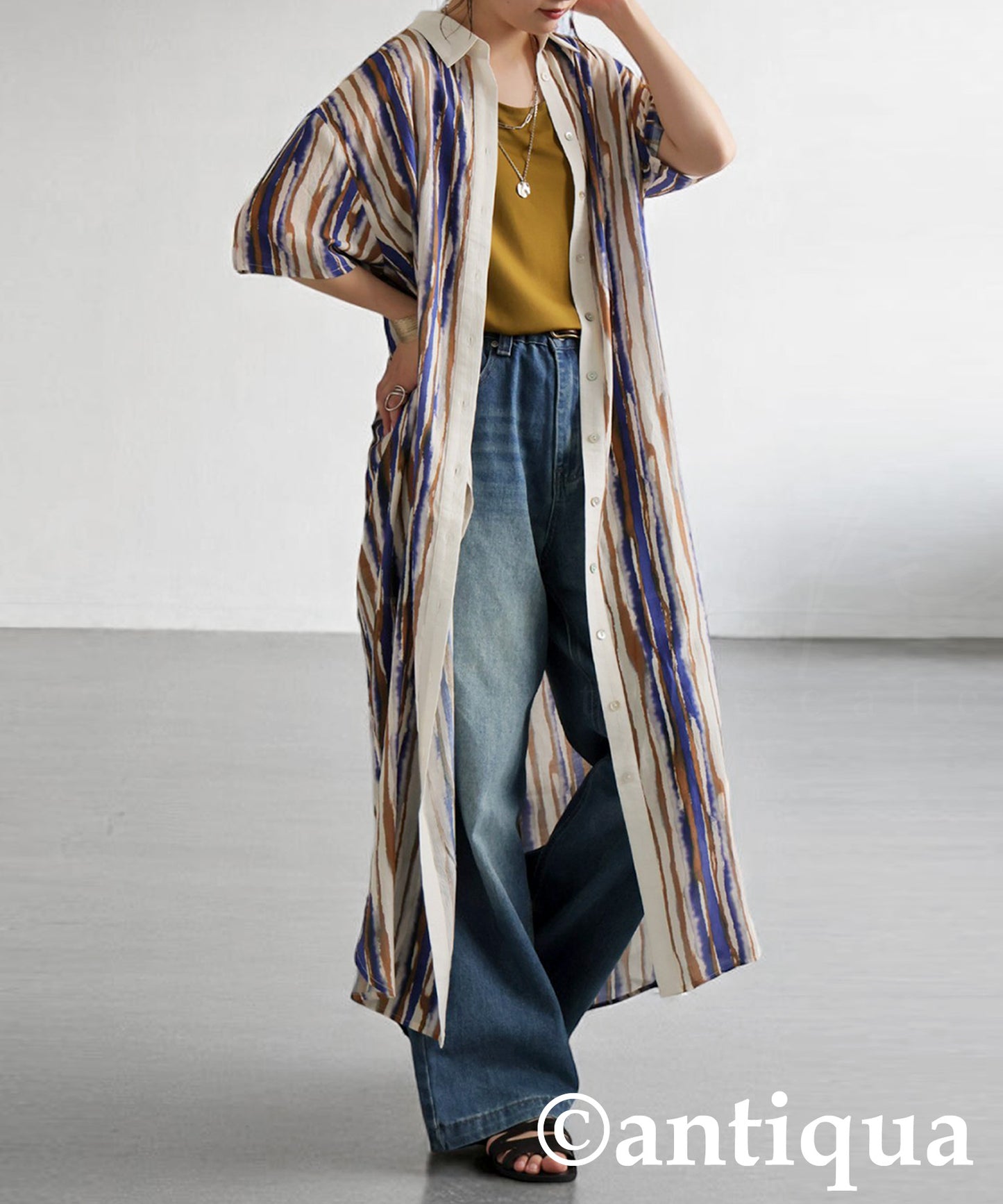 Ladies Nuanced Pattern Dress