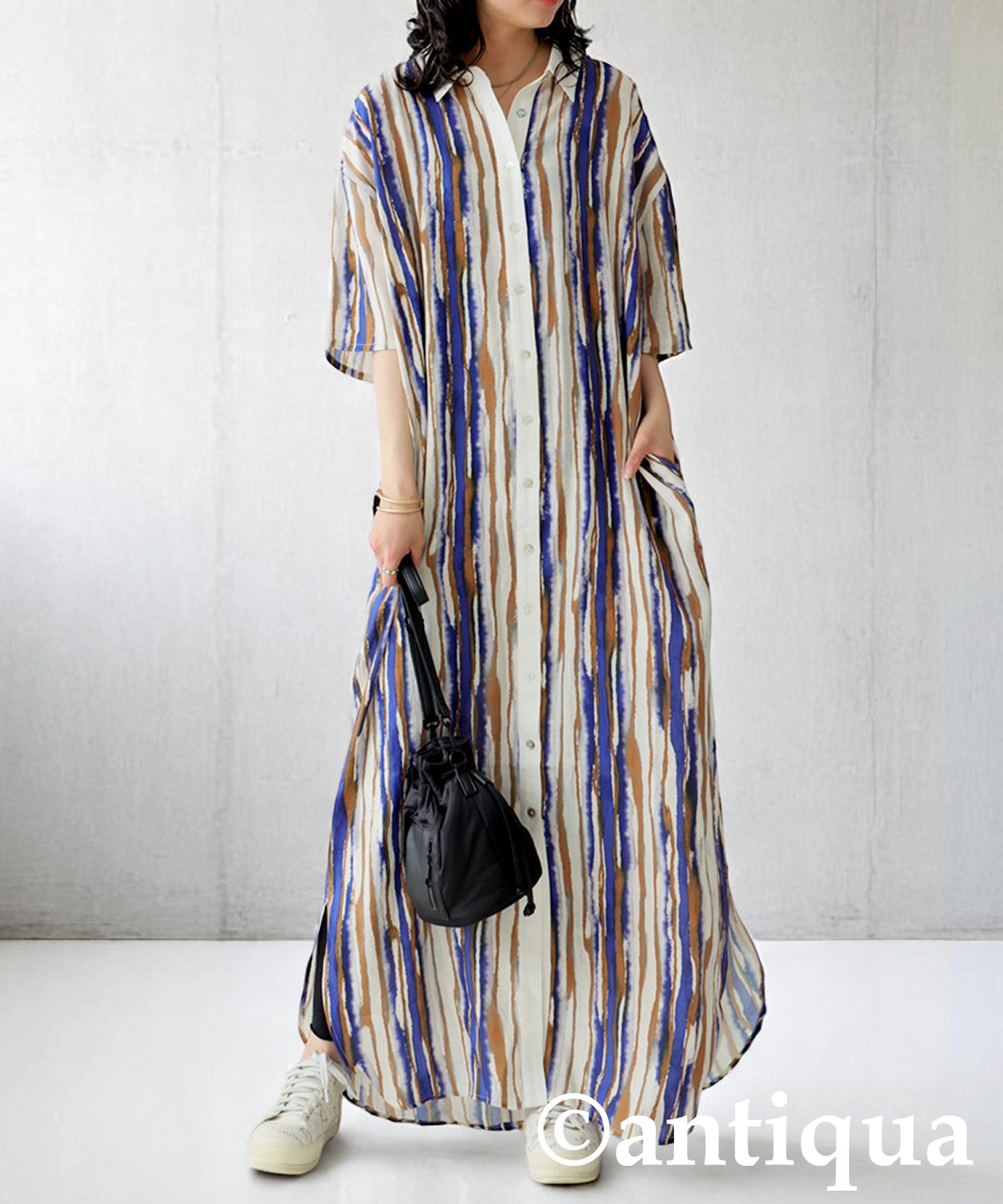 Ladies Nuanced Pattern Dress