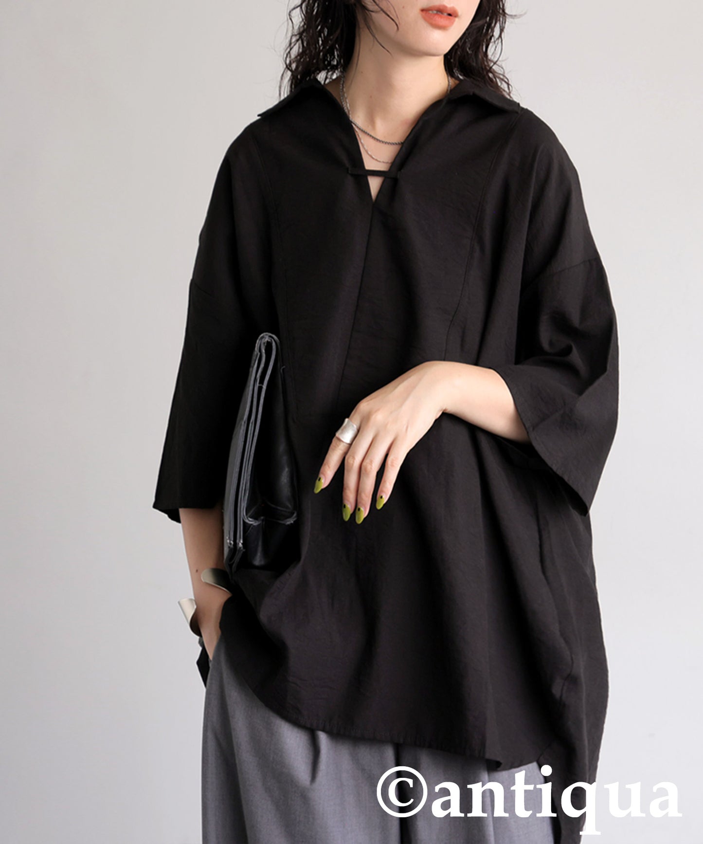 Ladies Skipper Shirt With Scarf