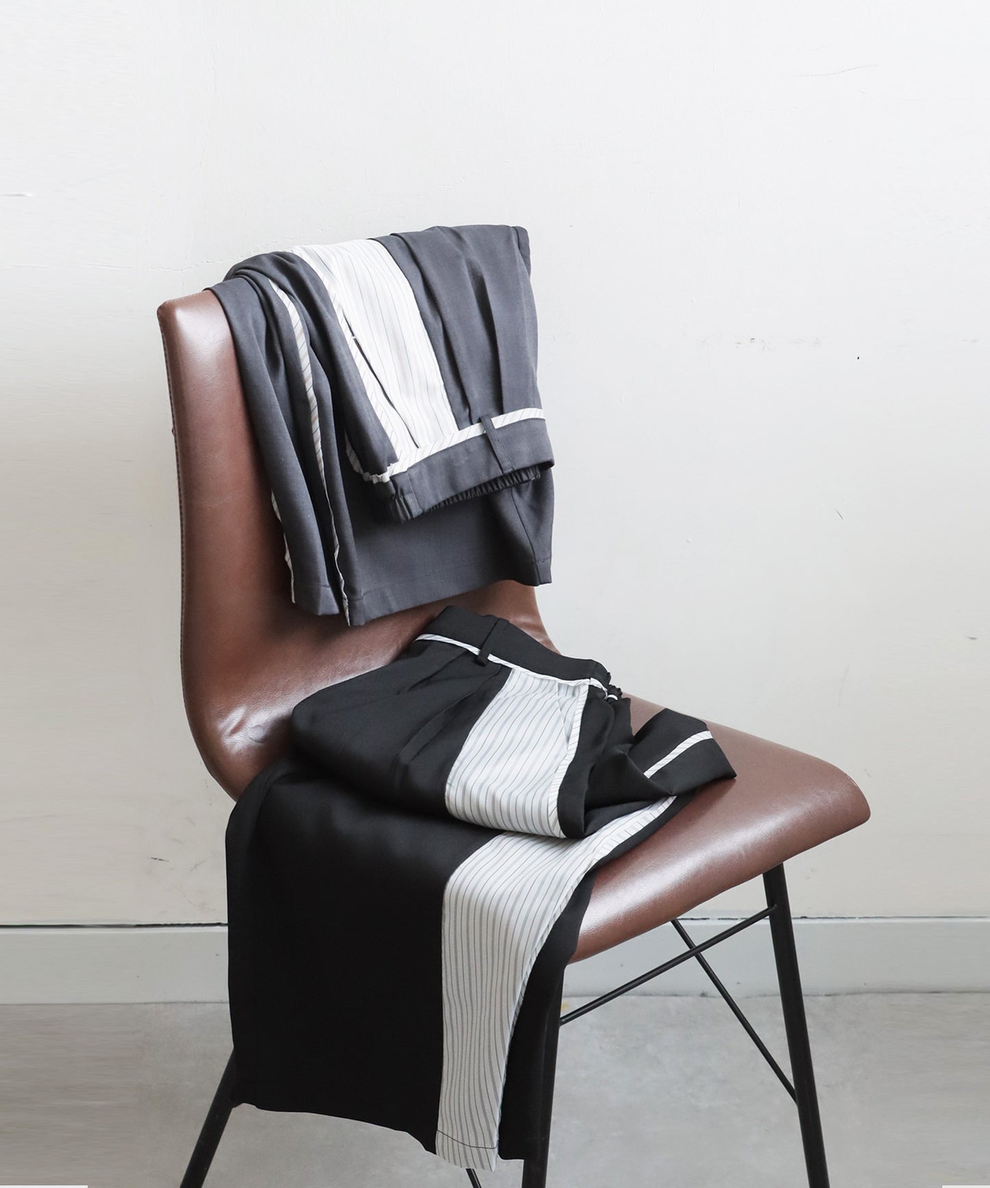 Ladies Wide Curve Design Pants