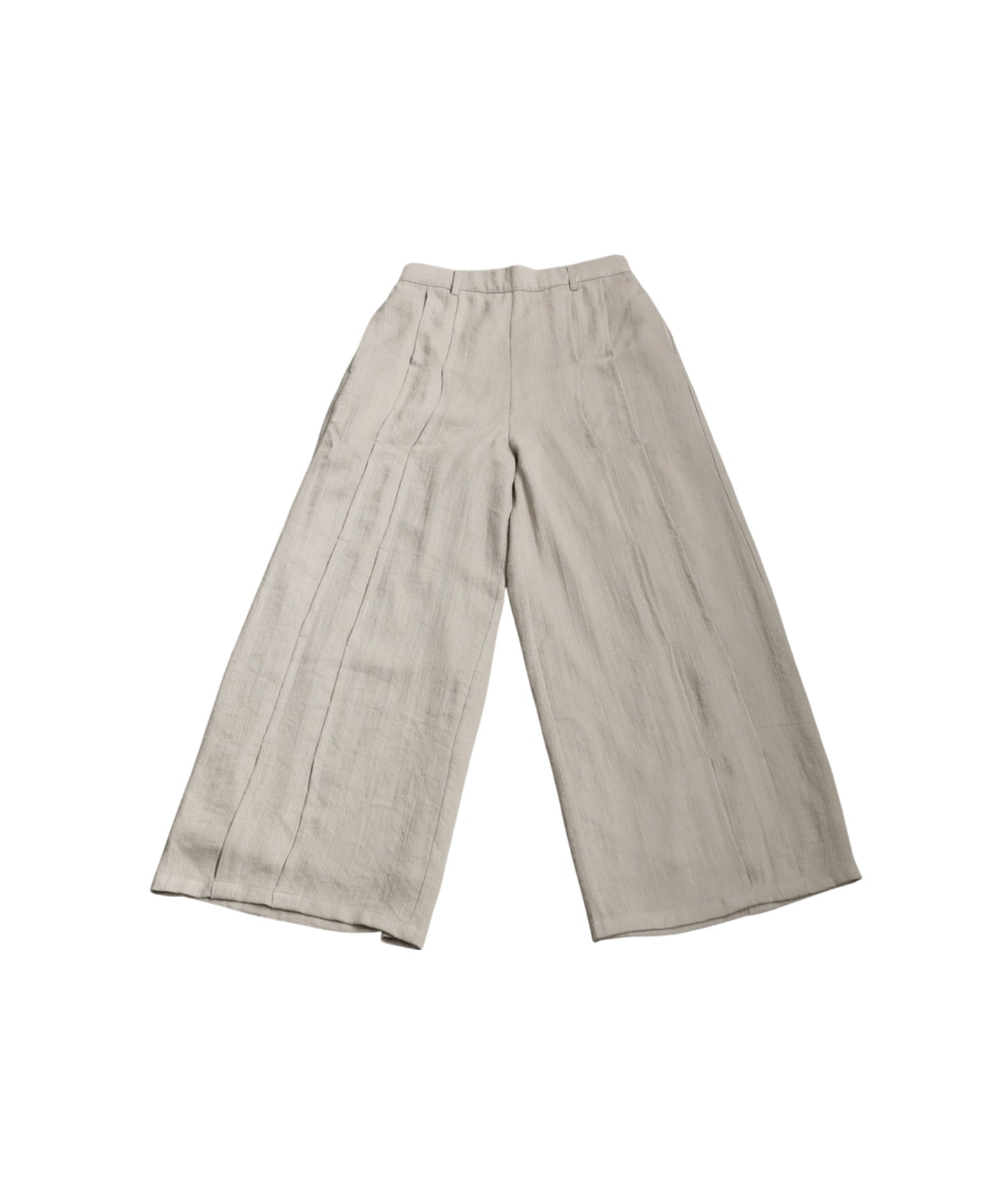 Ladies Wide-Pleated Pants