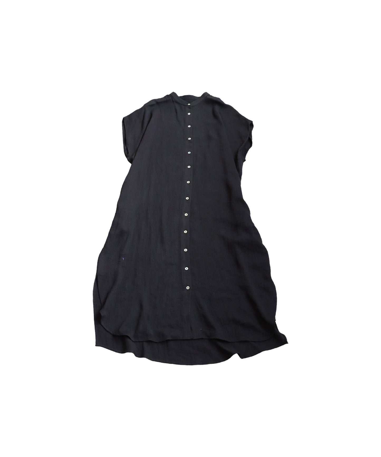 Ladies Linen Touch Shirt Dress