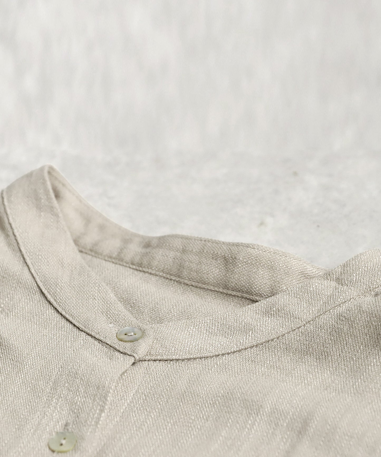 Ladies Linen Touch Shirt Dress