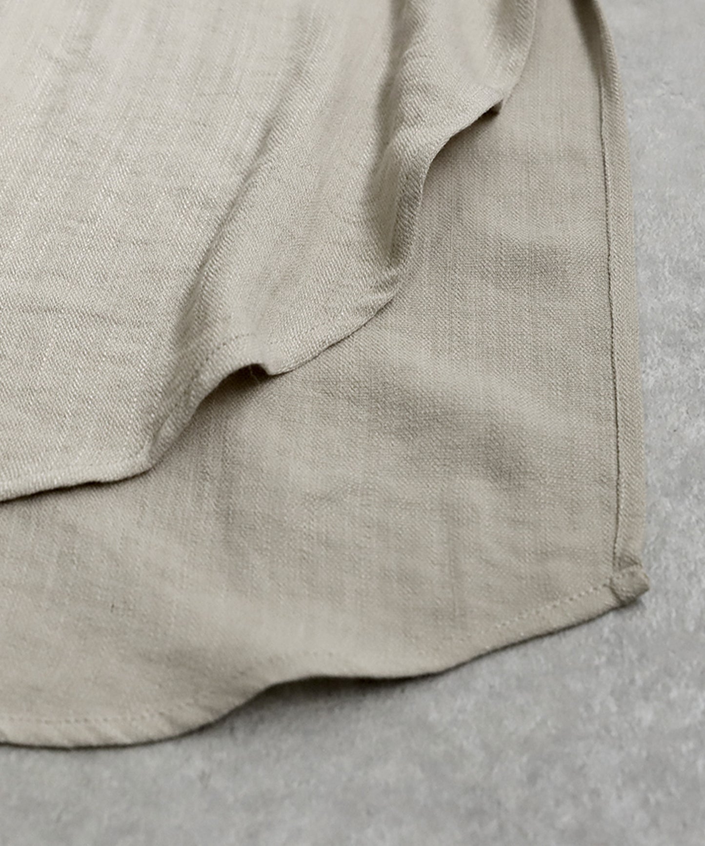 Ladies Linen Touch Shirt Dress