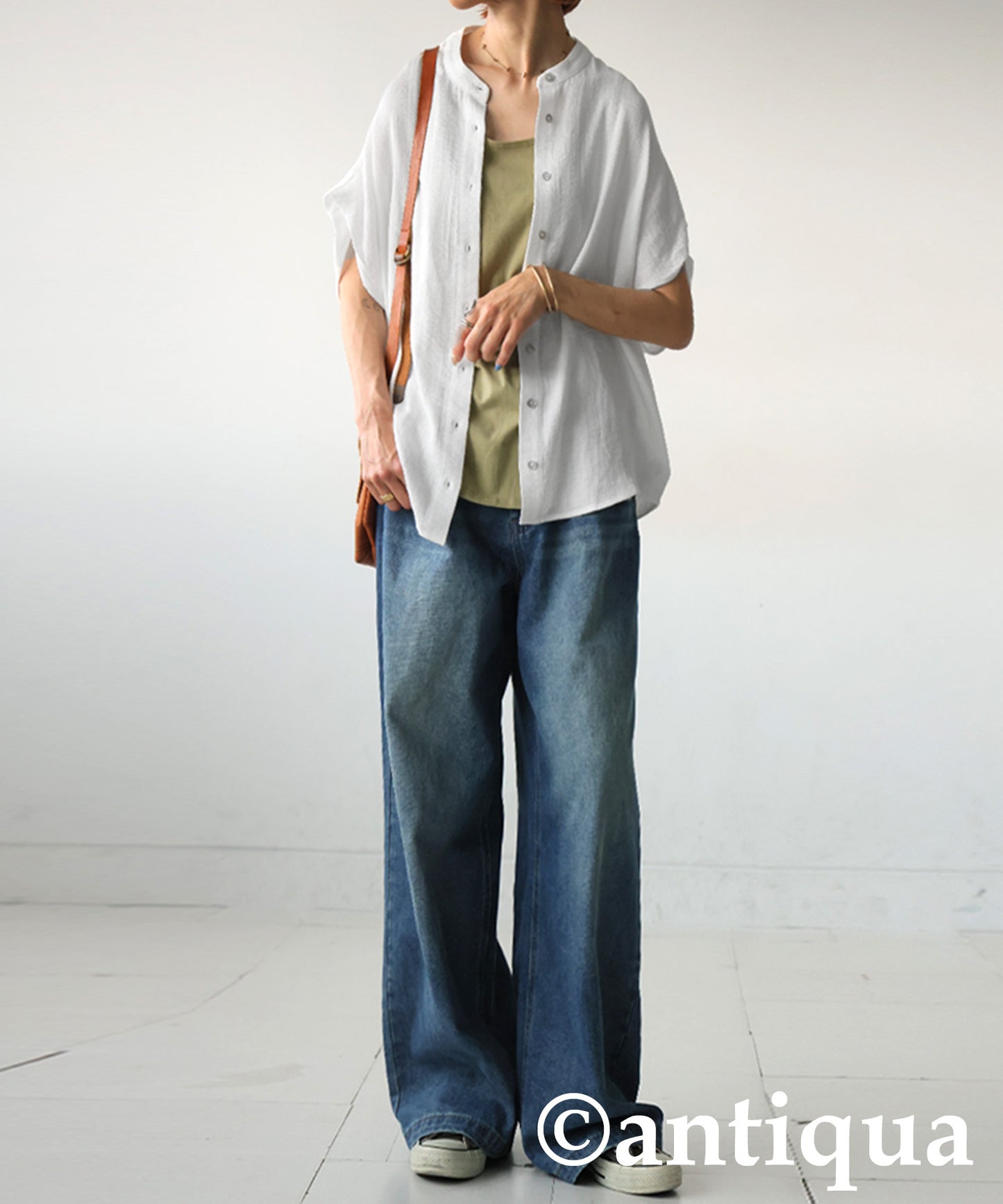 Ladies Linen-Like Shirt