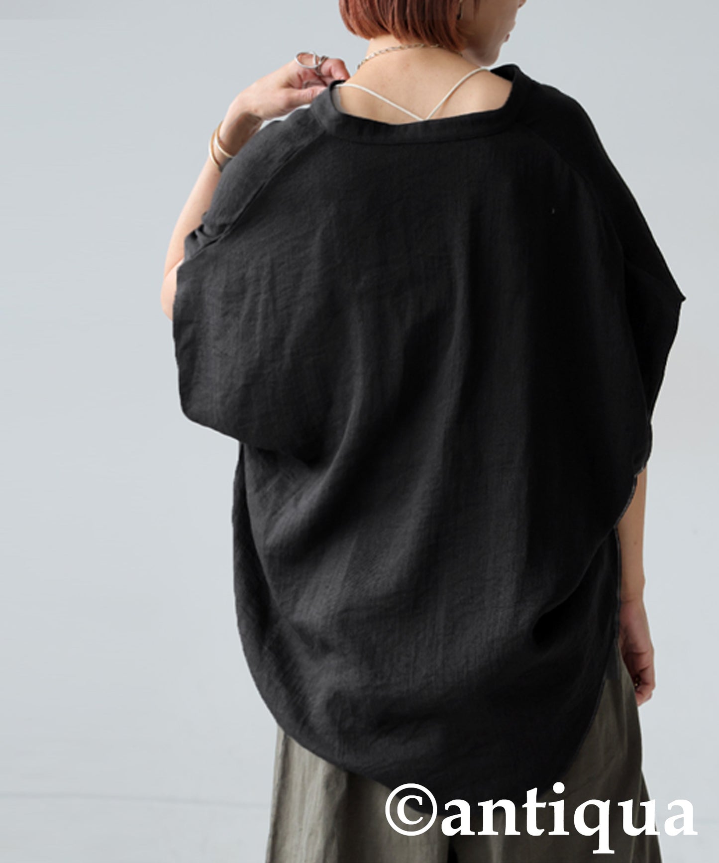 Ladies Linen-Like Shirt