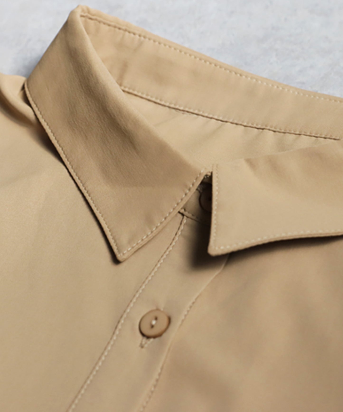 Draped Design Shirt Dress Ladies