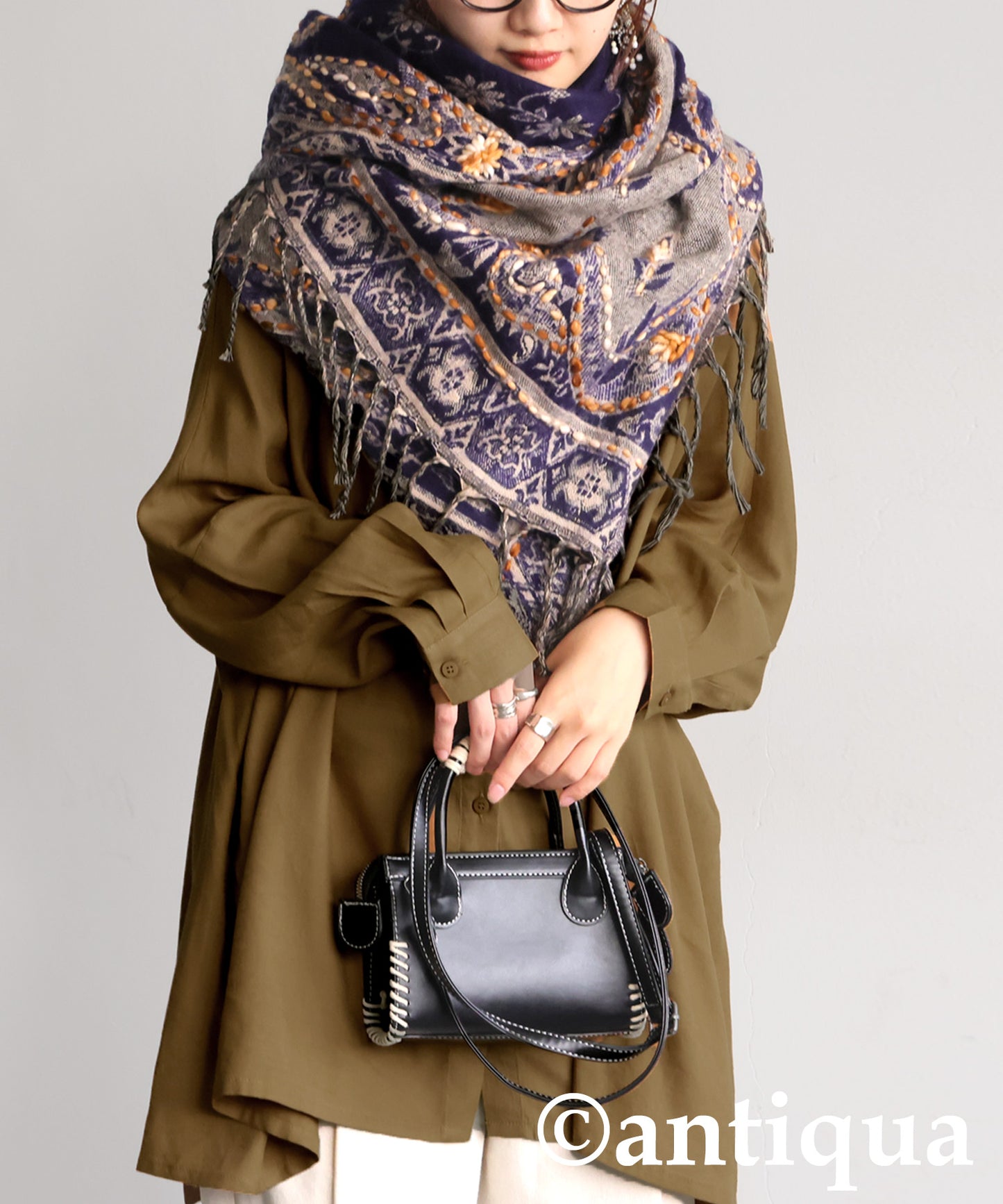 Draped Silhouette Shirt Ladies