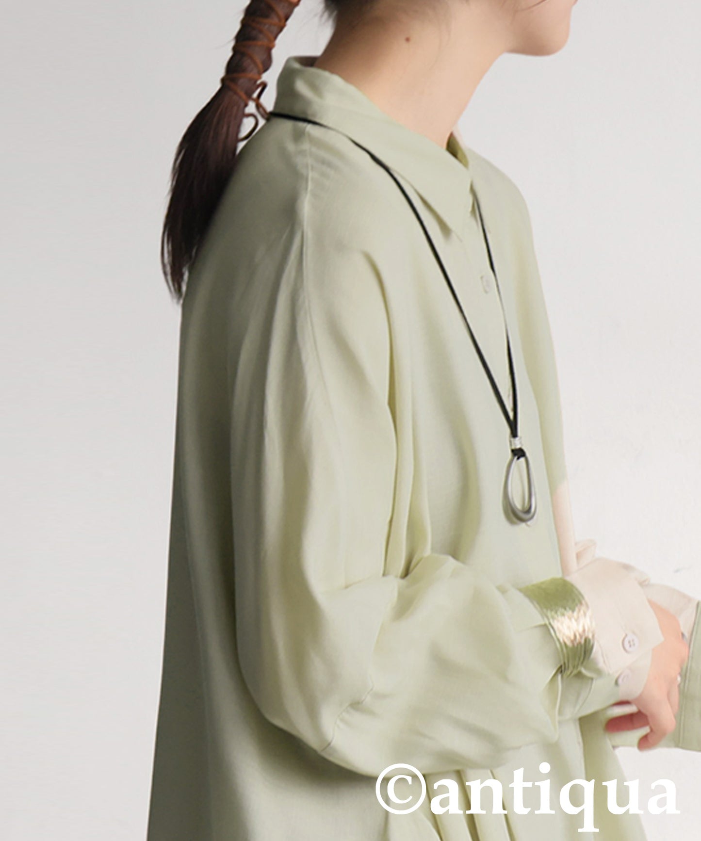 Draped Silhouette Shirt Ladies
