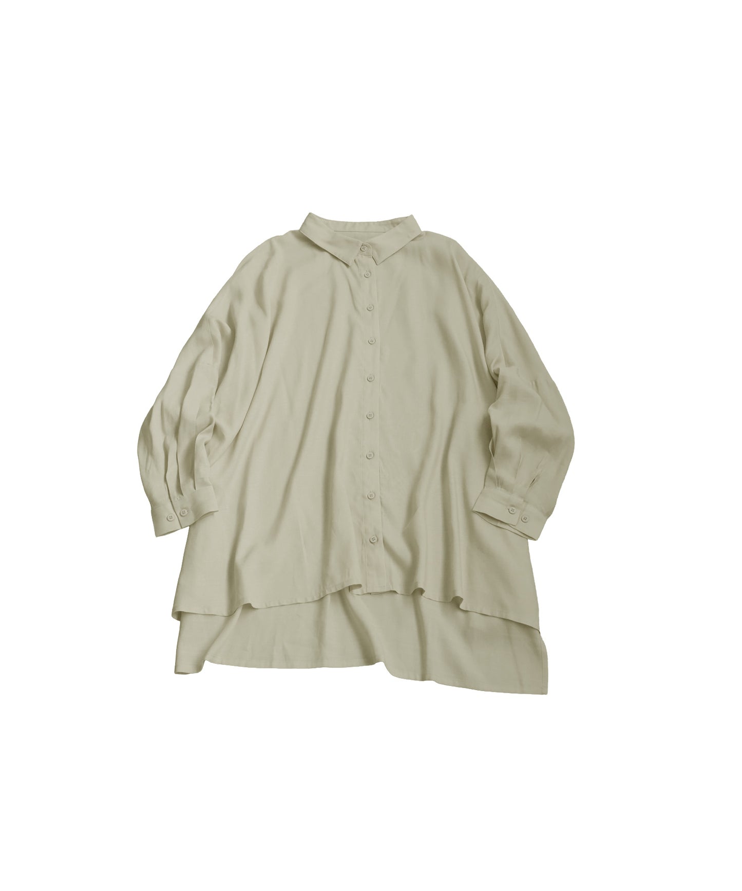 Draped Silhouette Shirt Ladies