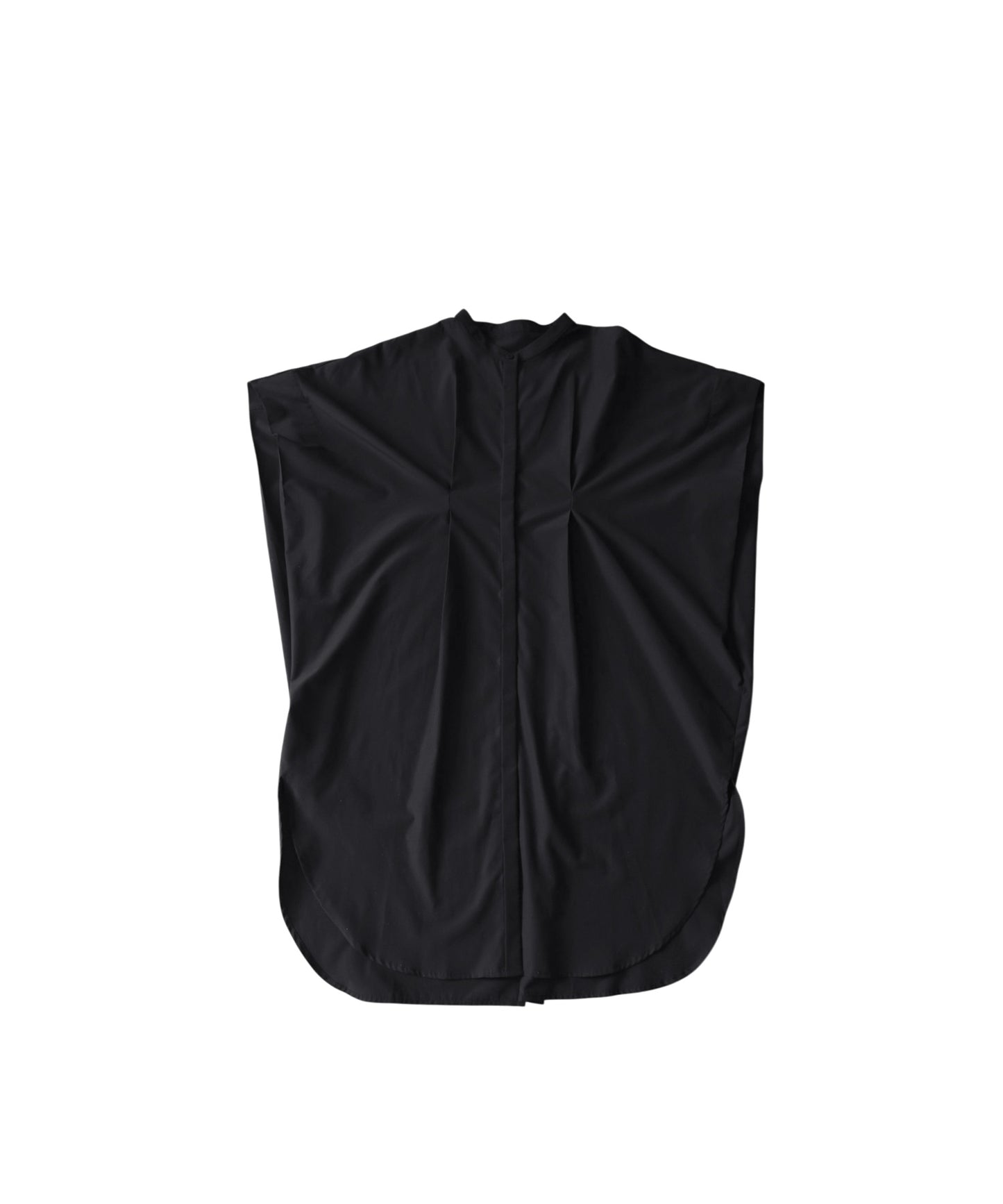 Band Collar, Five-Quarter Sleeve Long Shirt Ladies