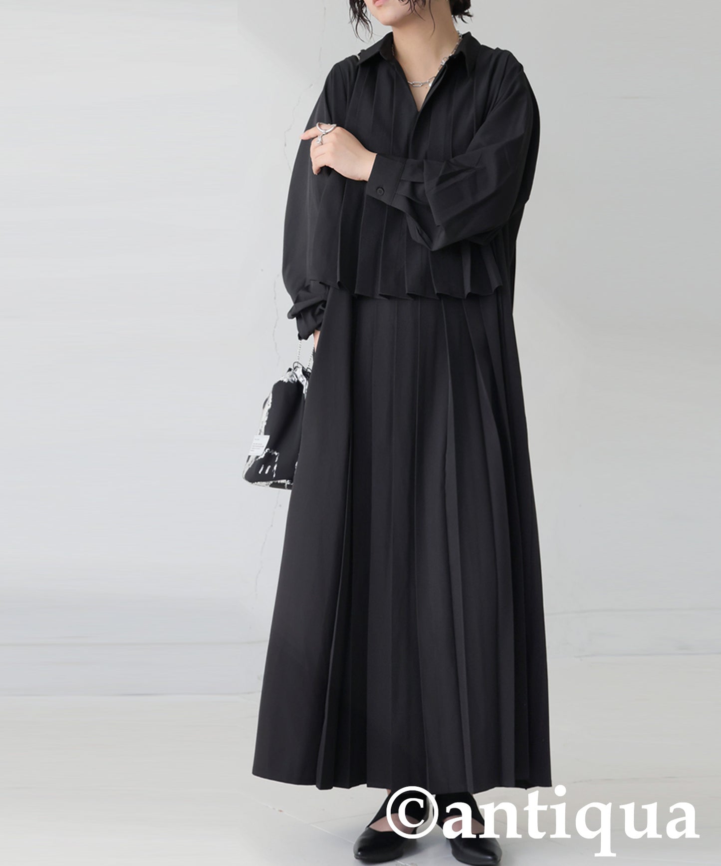 Pleated Dress Ladies