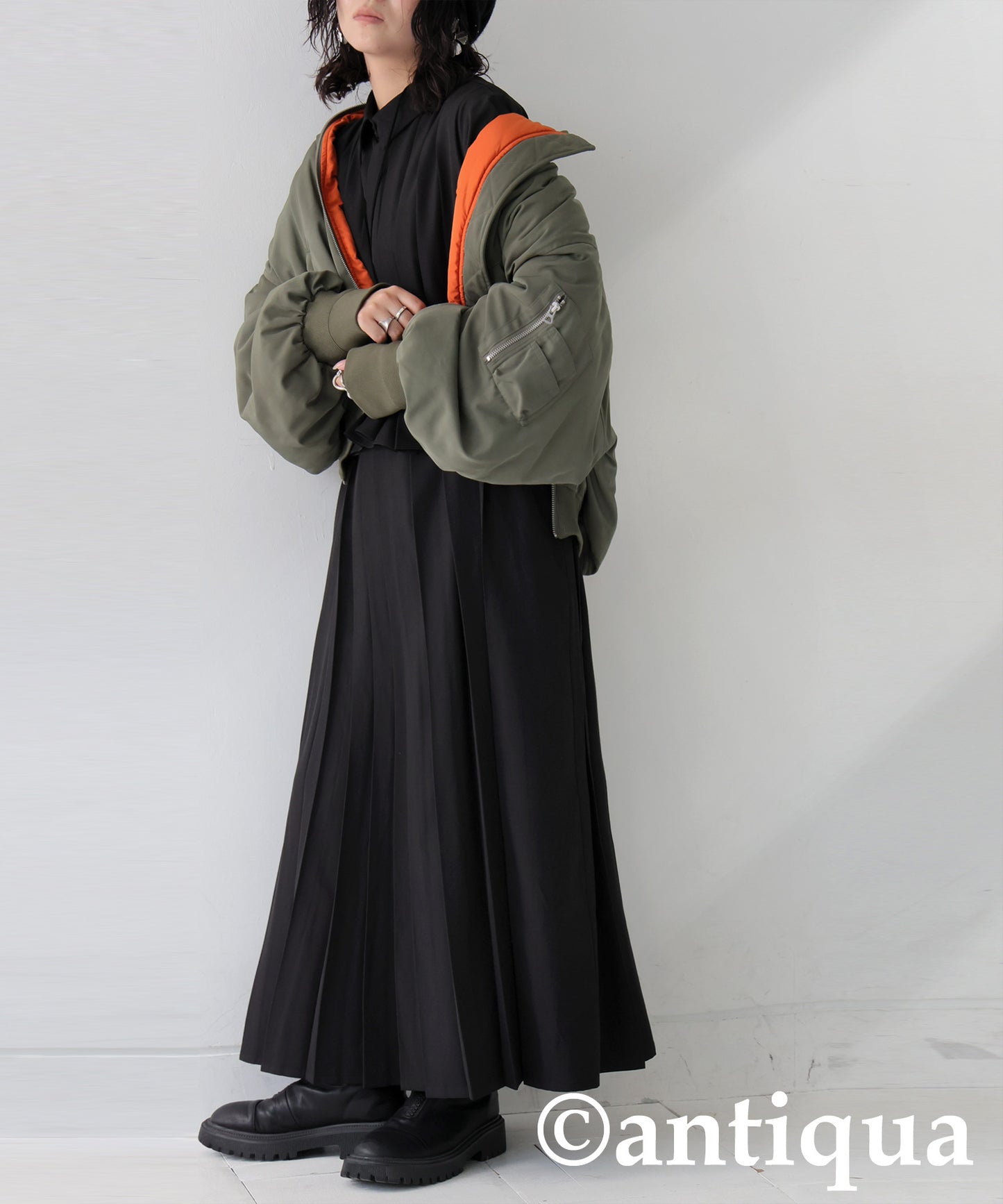 Pleated Dress Ladies