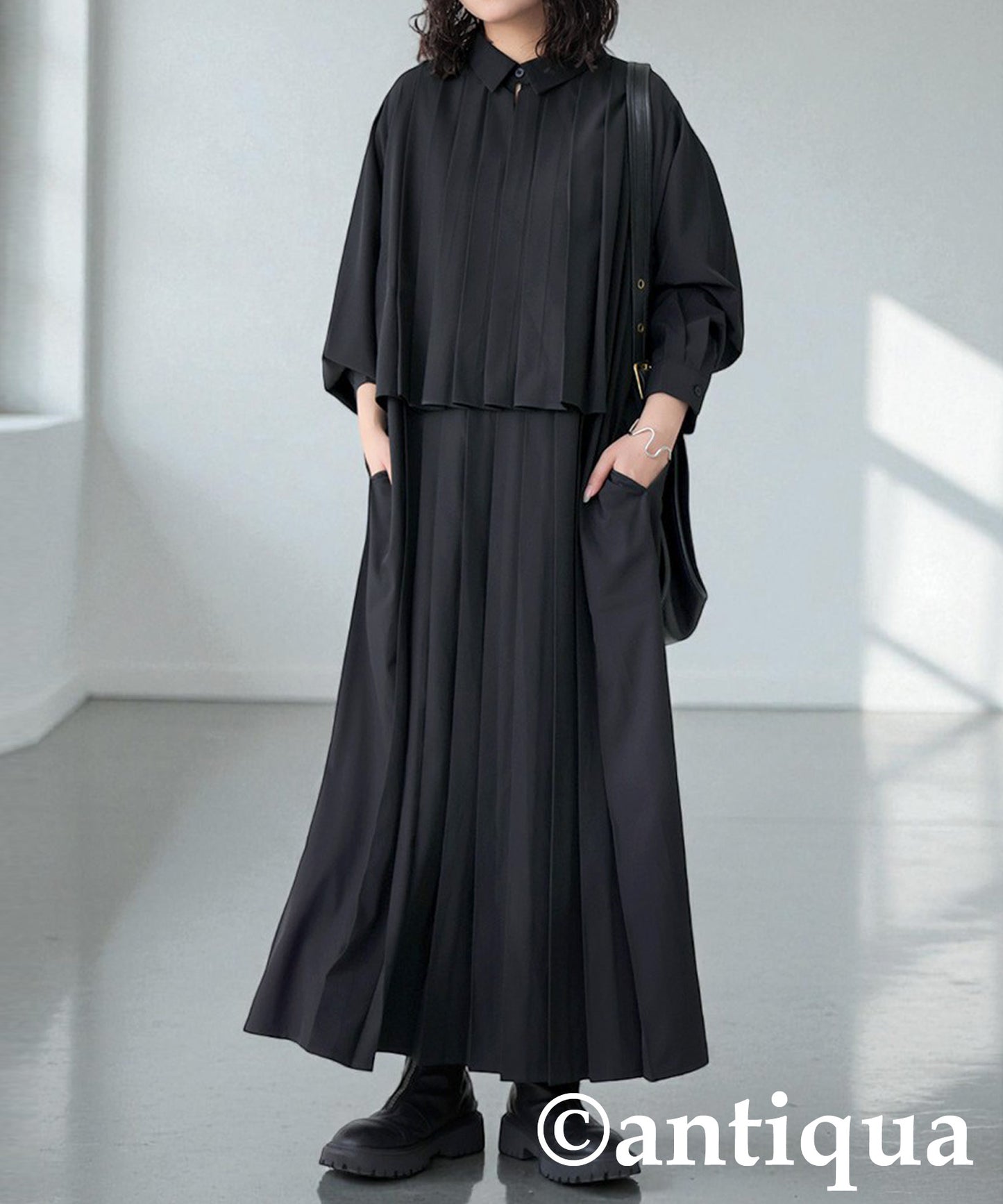 Pleated Dress Ladies