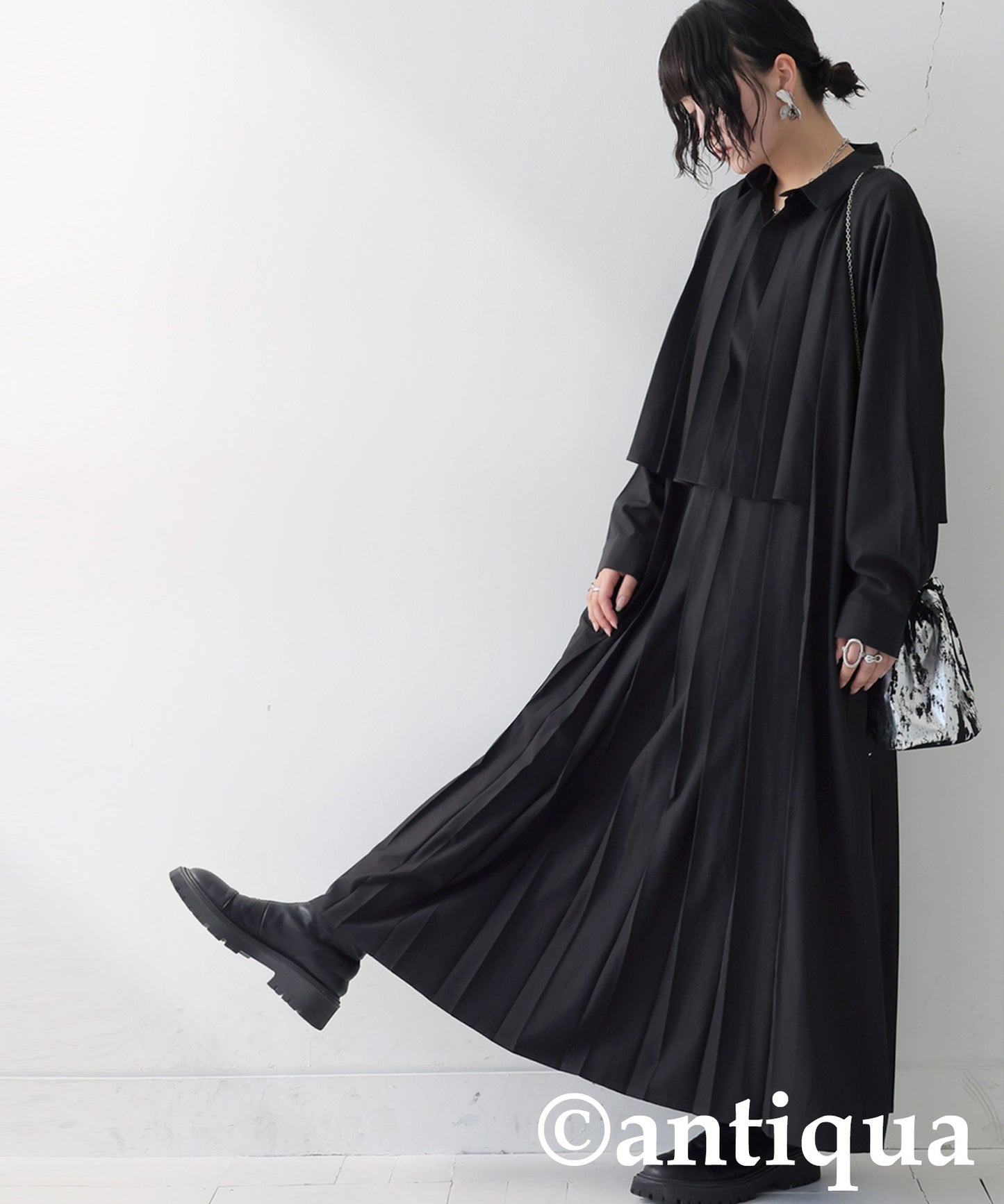 Pleated Dress Ladies